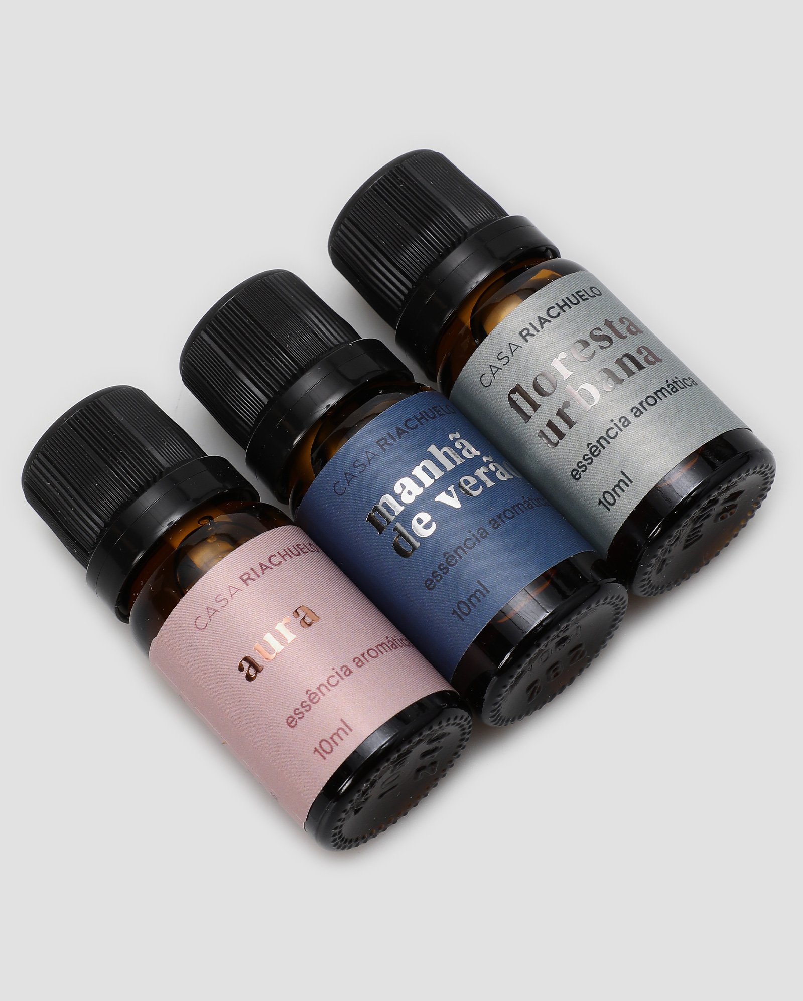 Kit essências aura floresta urbana e manhã de verão 10ml cada | Casa Riachuelo