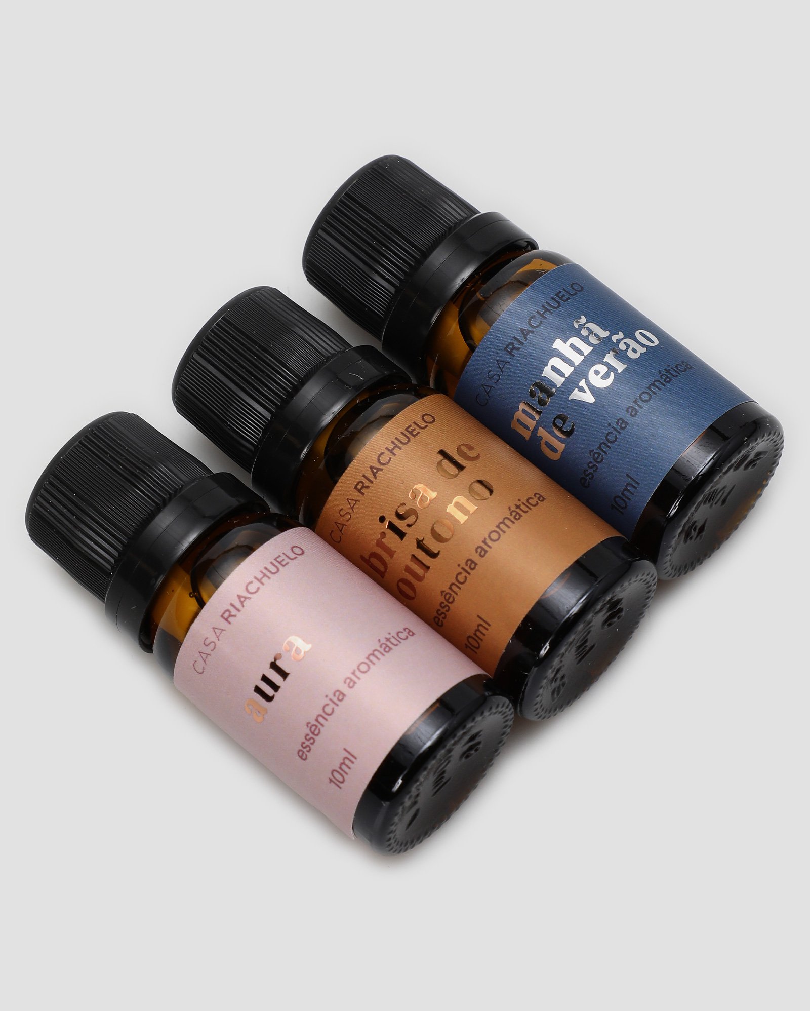 Kit essências aura brisa de outono e manhã de verão 10ml cada | Casa Riachuelo