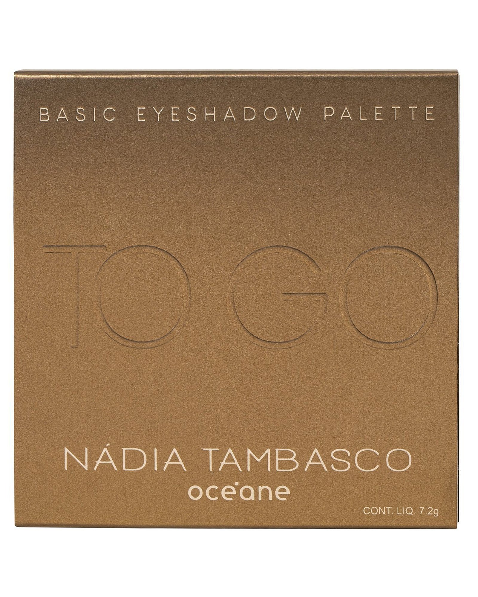 Paleta de sombras Nádia Tambasco Go to Basic 7,2g | Océane