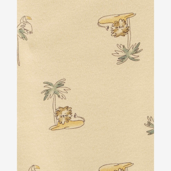 Jardineira bebê com par de meia marrom | Carter's 