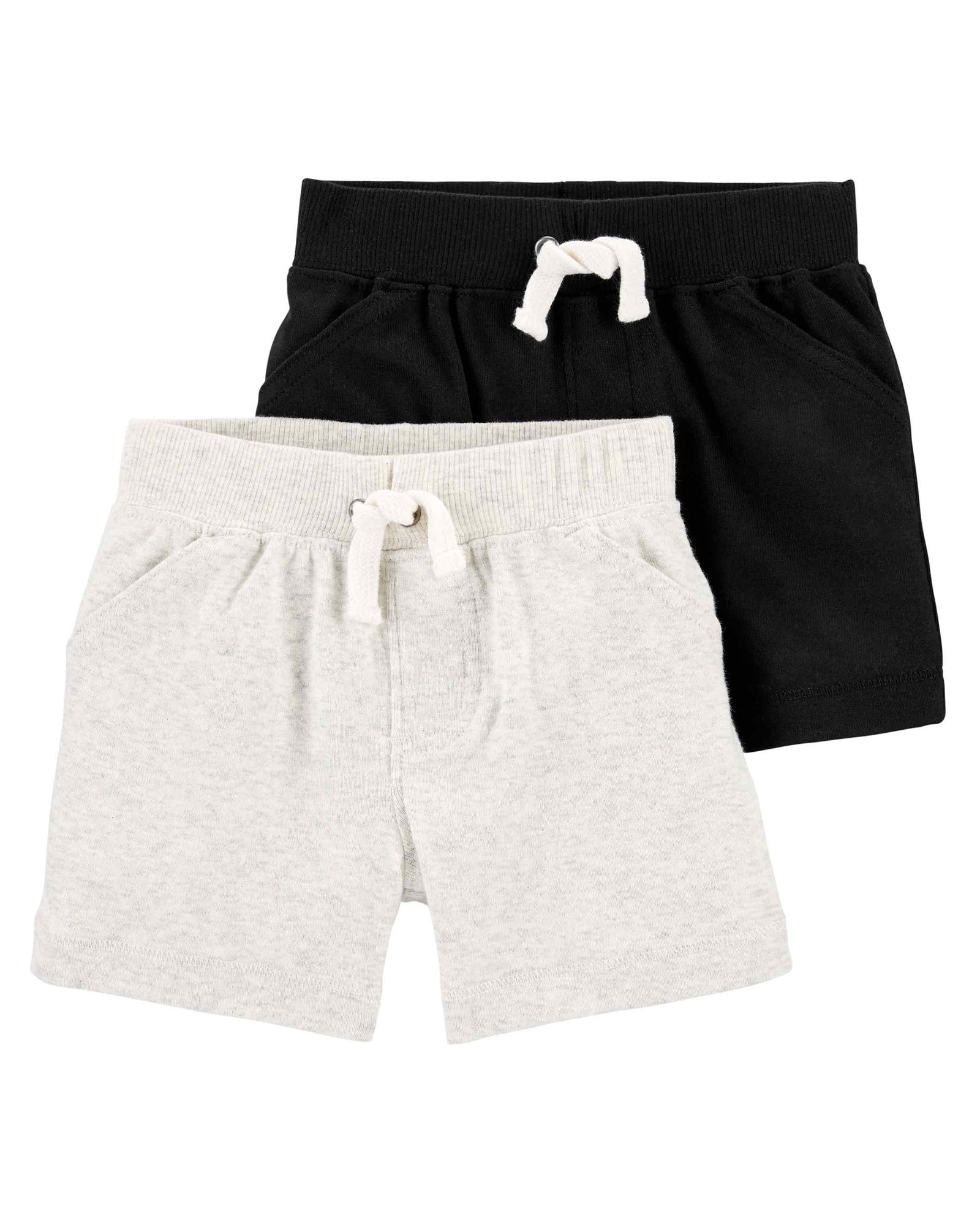 Kit short moletom bebê 2 peças multicor | Carter's 