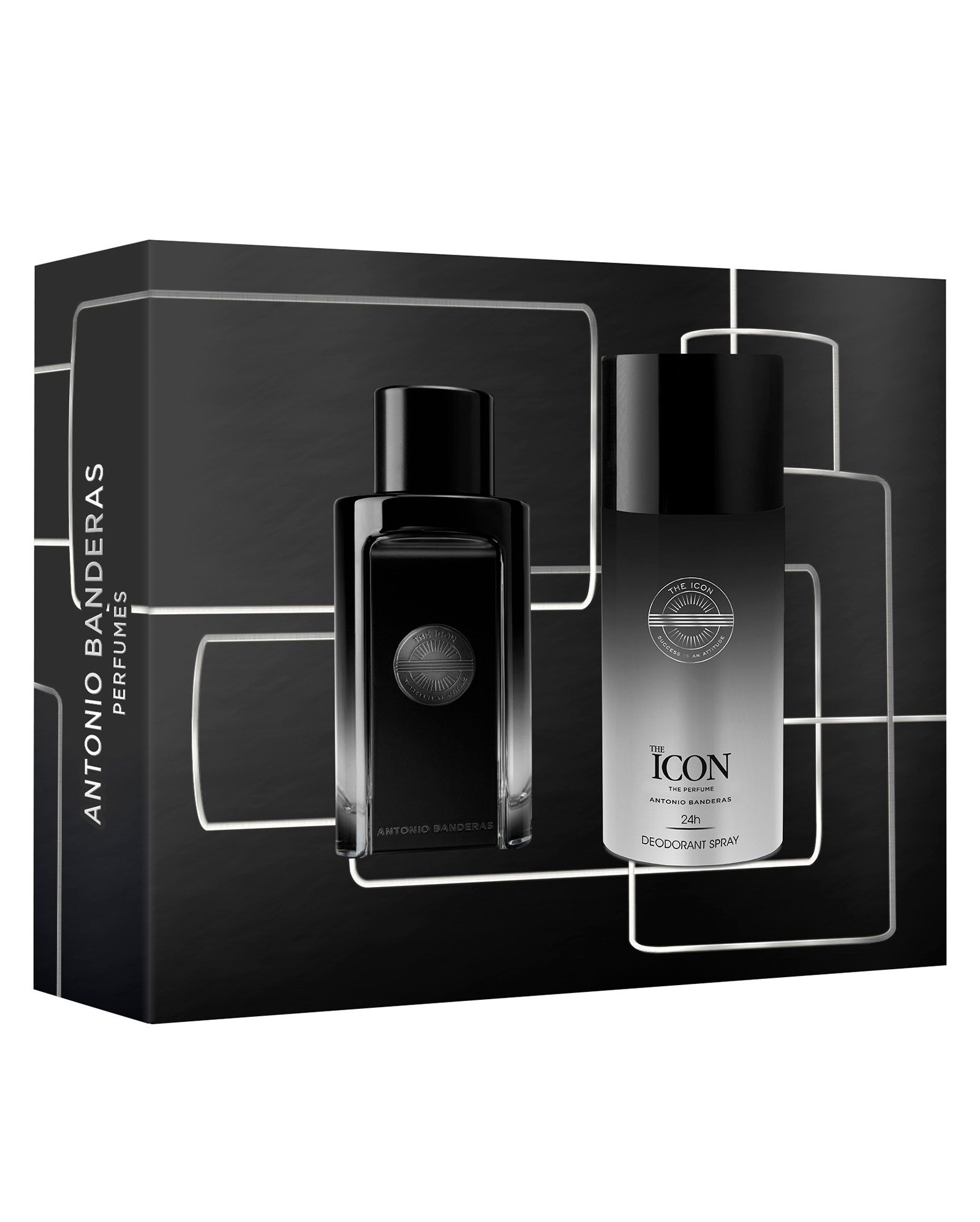 Kit perfume masculino The Icon 100ml + desodorante 150ml | Banderas