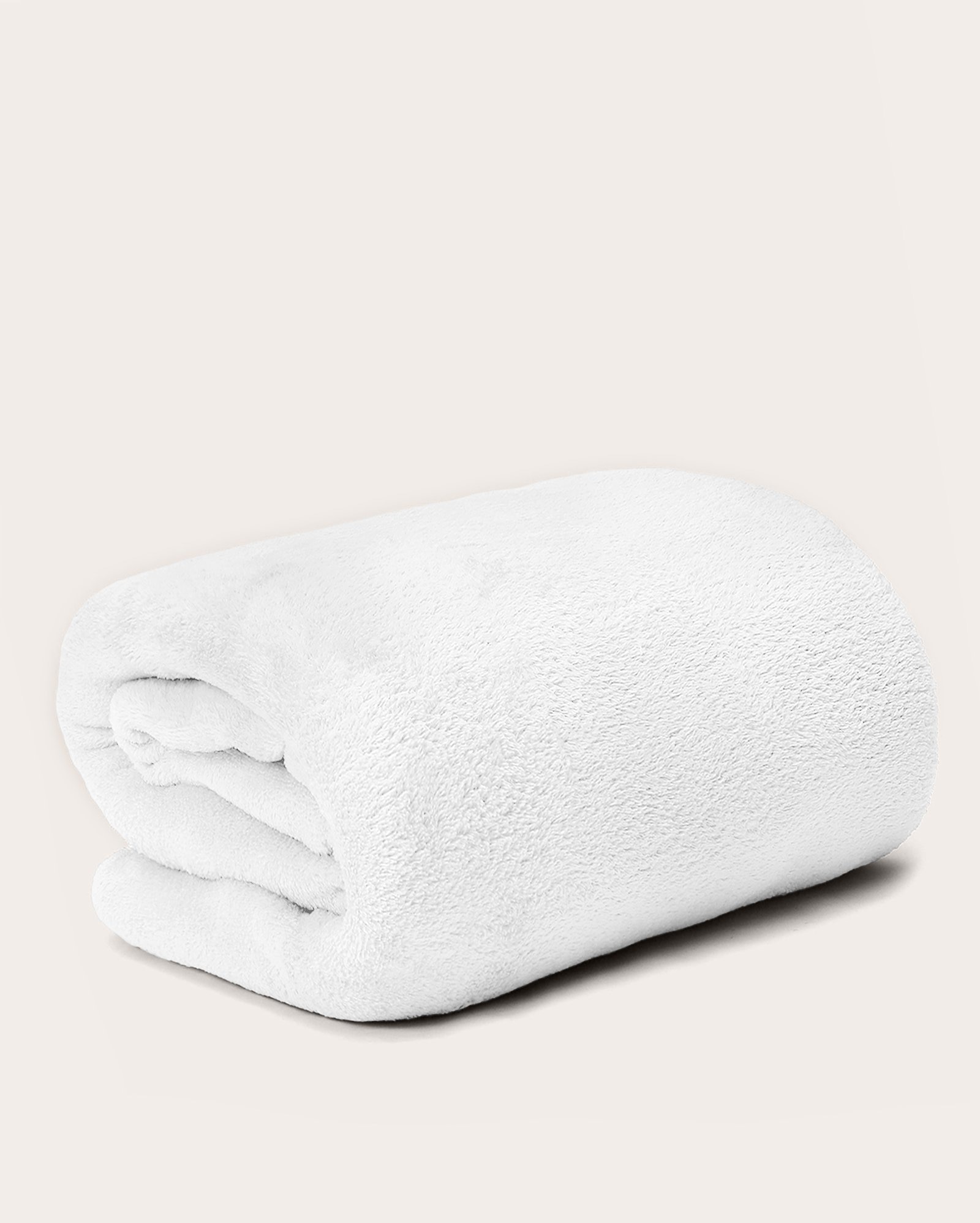 Manta casal fleece de microfibra Smoke - CASAL Branco | Casa Riachuelo