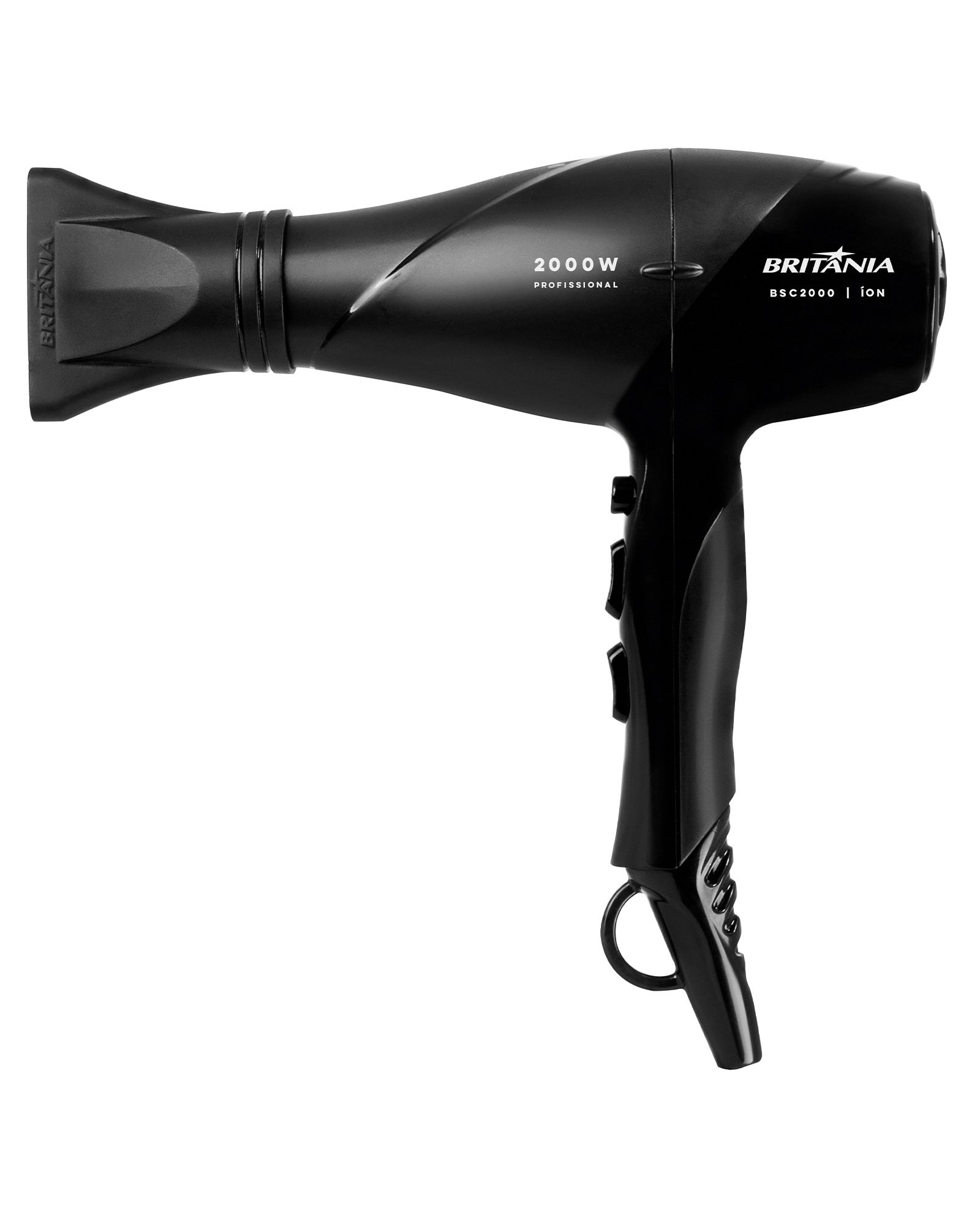 Secador de cabelo 220V BSC2000 preto | Britânia