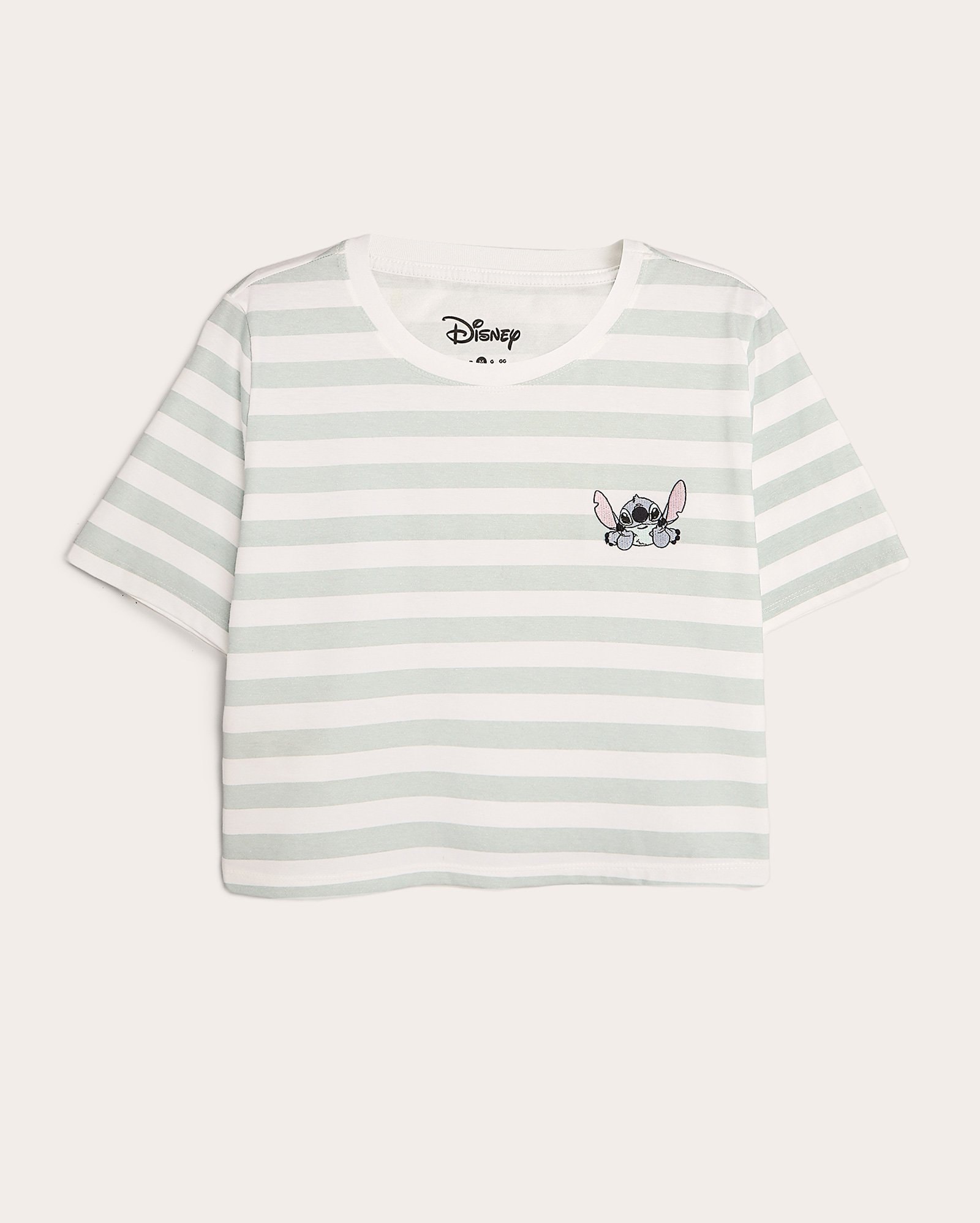 Camiseta cropped Disney Stitch listrada multicor | FANLAB — foto 7
