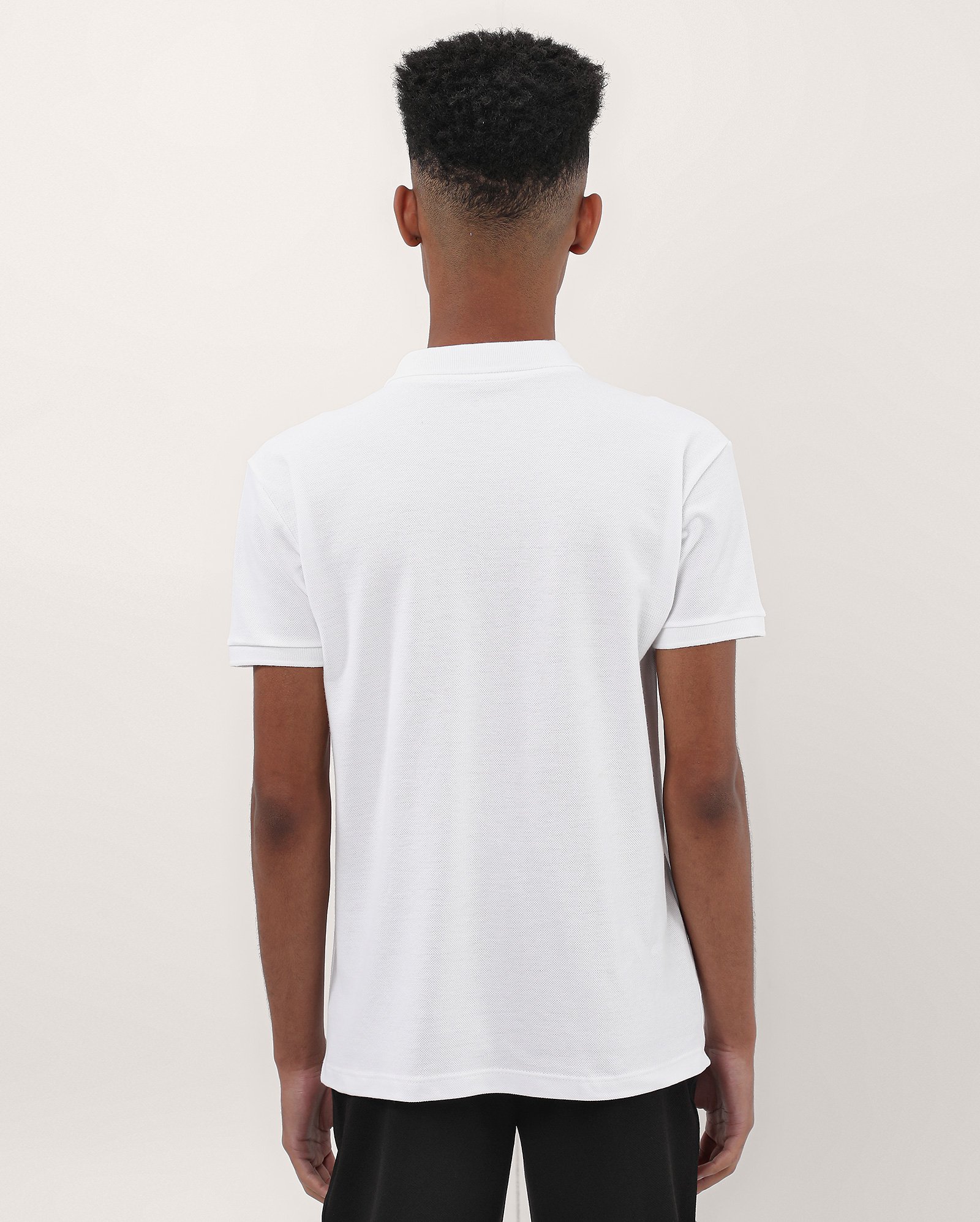 Camisa polo juvenil Pool Legacy regular - Branco
