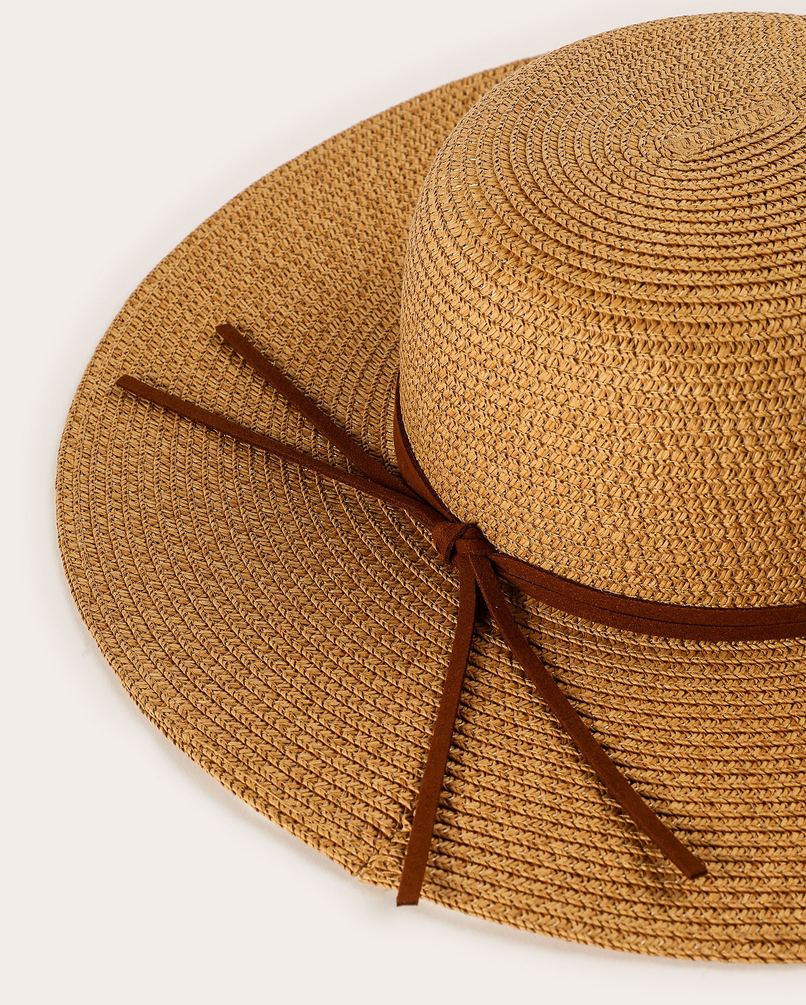 Chapéu feminino de palha fita - Marrom | Accessori by Riachuelo