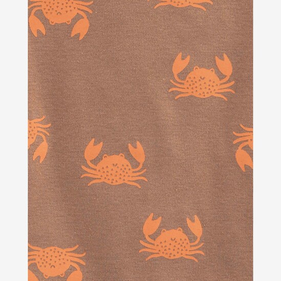 Kit body bebê 5 peças xadrez coqueiro multicor | Carter's