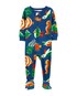 Macacão pijama infantil de bichinhos do mar azul | Carter's