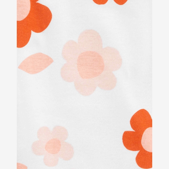 Kit body bebê 5 peças flores e frutinhas multicor | Carter's
