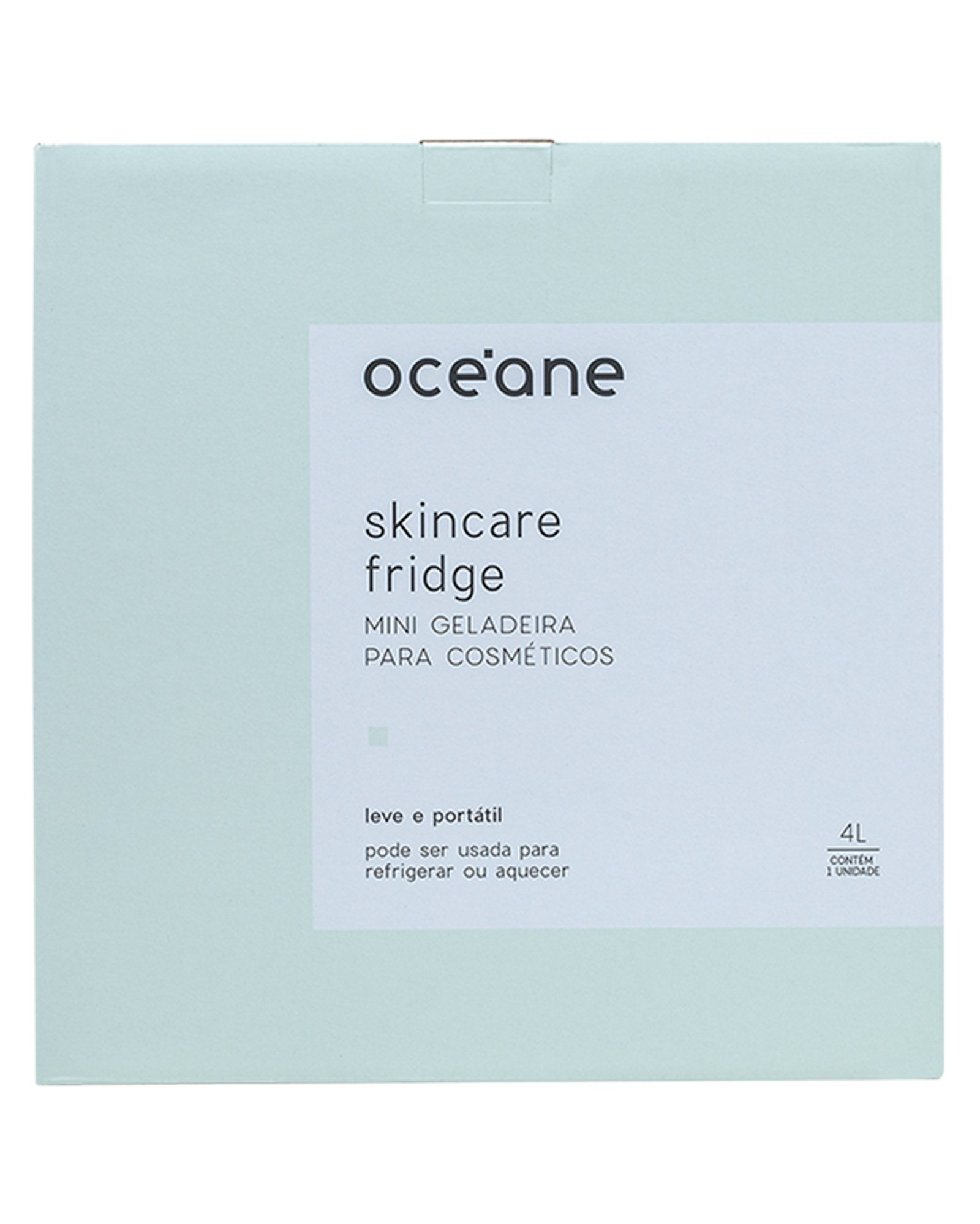 Riachuelo Mini geladeira Skincare Fridge 4L branco Oceane