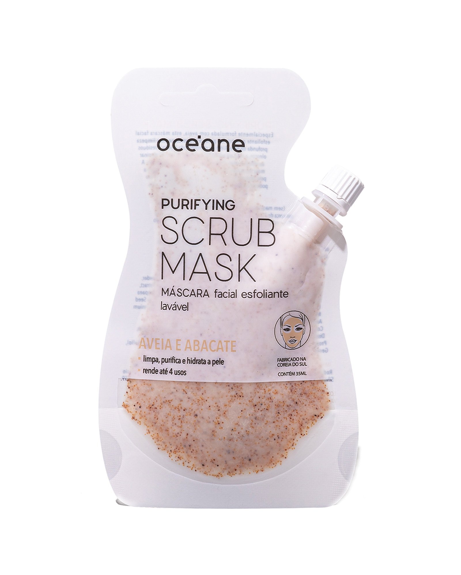 Máscara facial esfoliante Purifyng 35ml | Océane