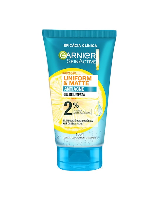 Gel de Limpeza Facial Antiacne Uniform Matte 150g