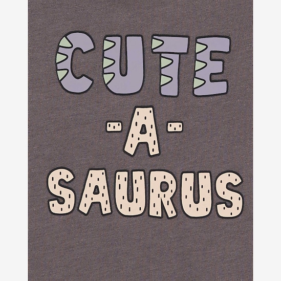 Kit macaquinho bebê 2 peças cute-a-saurus multicor | Carter's