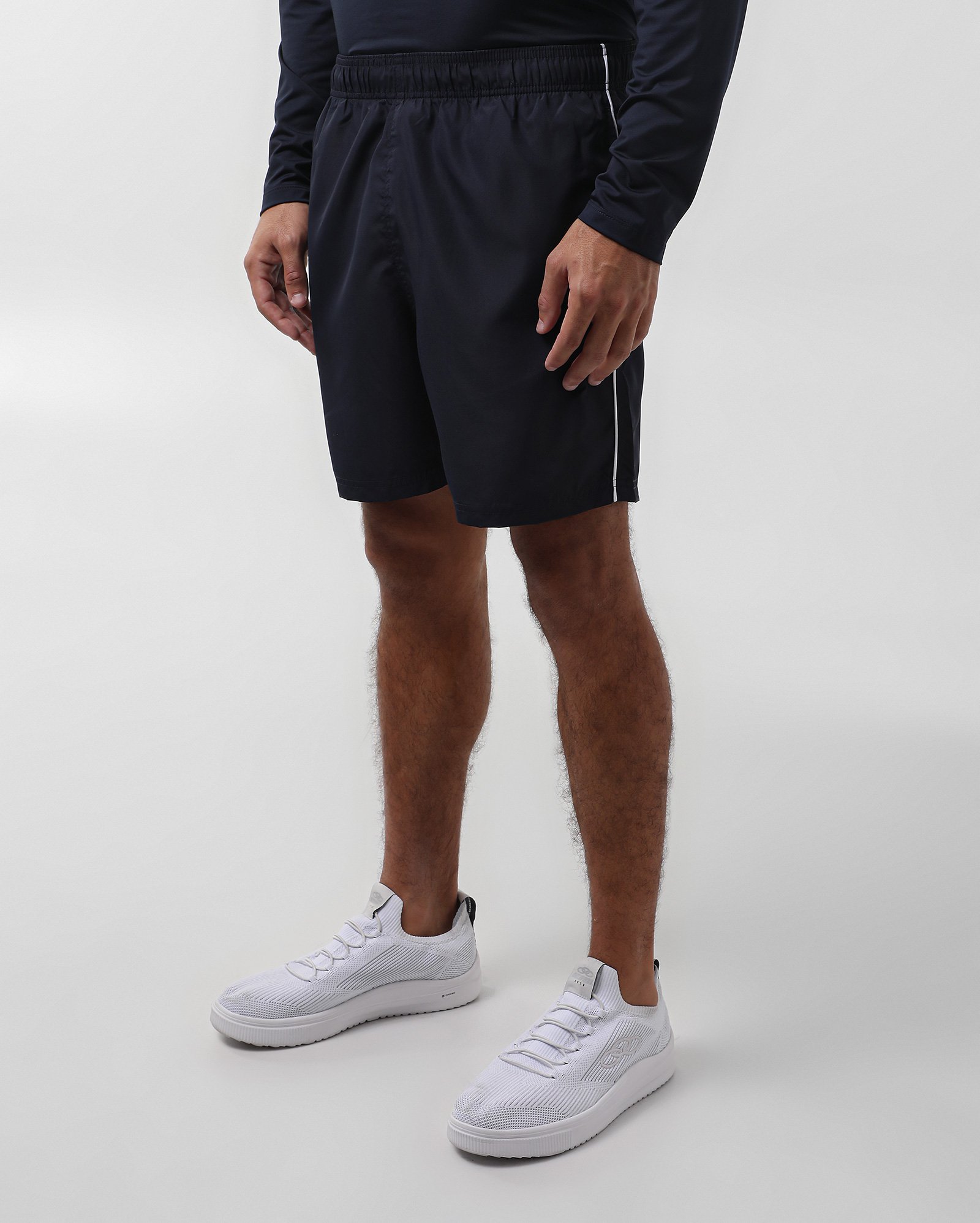 Bermuda esportiva masculina com elástico - Azul Escuro | BodyWork by Riachuelo