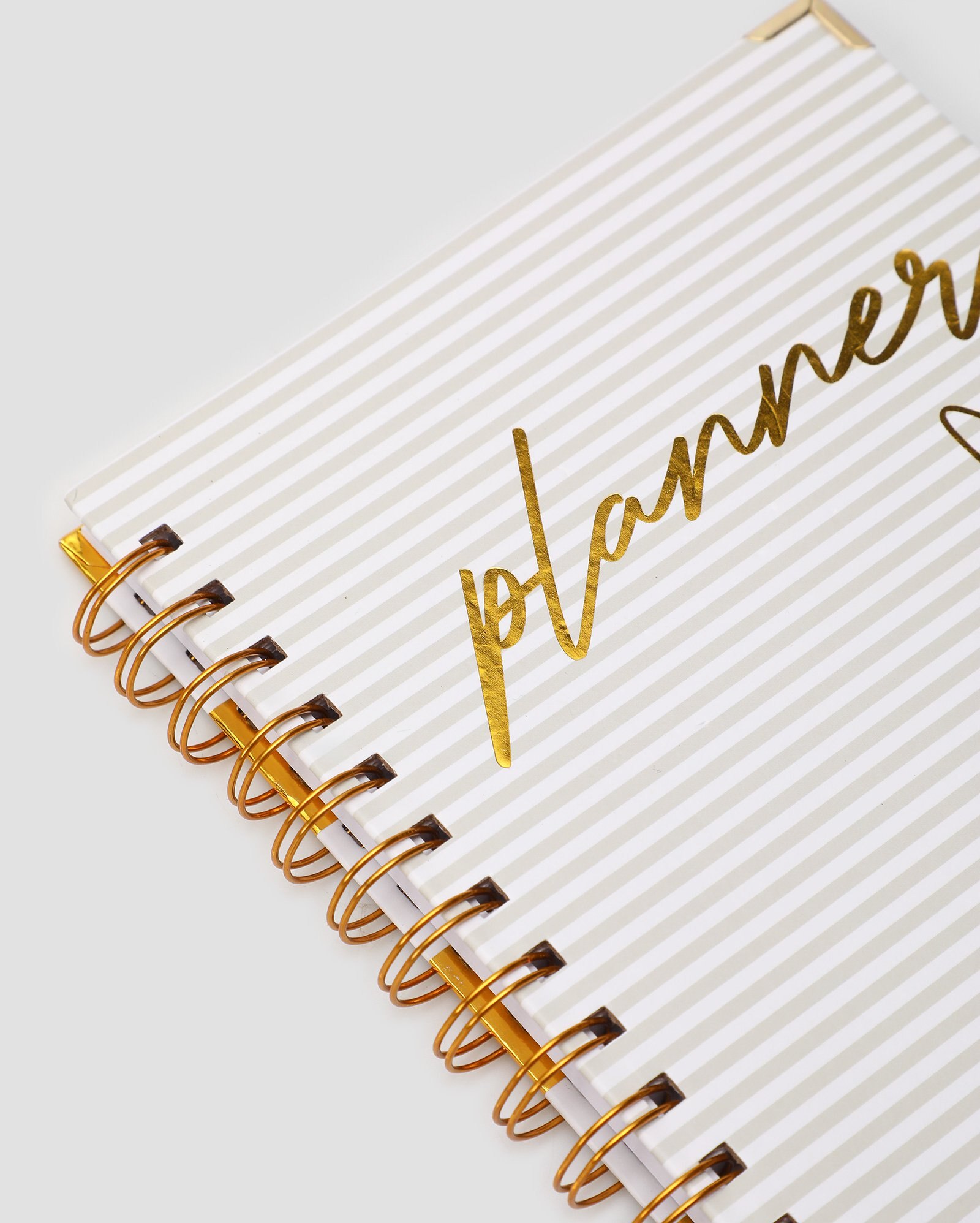 Riachuelo Planner listrado golden party multicor Accessori by Riachuelo