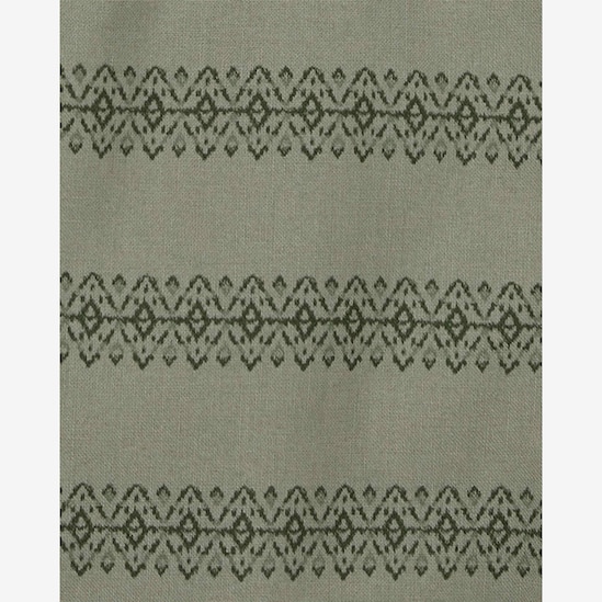 Jardineira bebê estampa étnica verde | Carter's