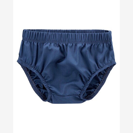 Vestido bebê floral com calcinha azul | Carter's