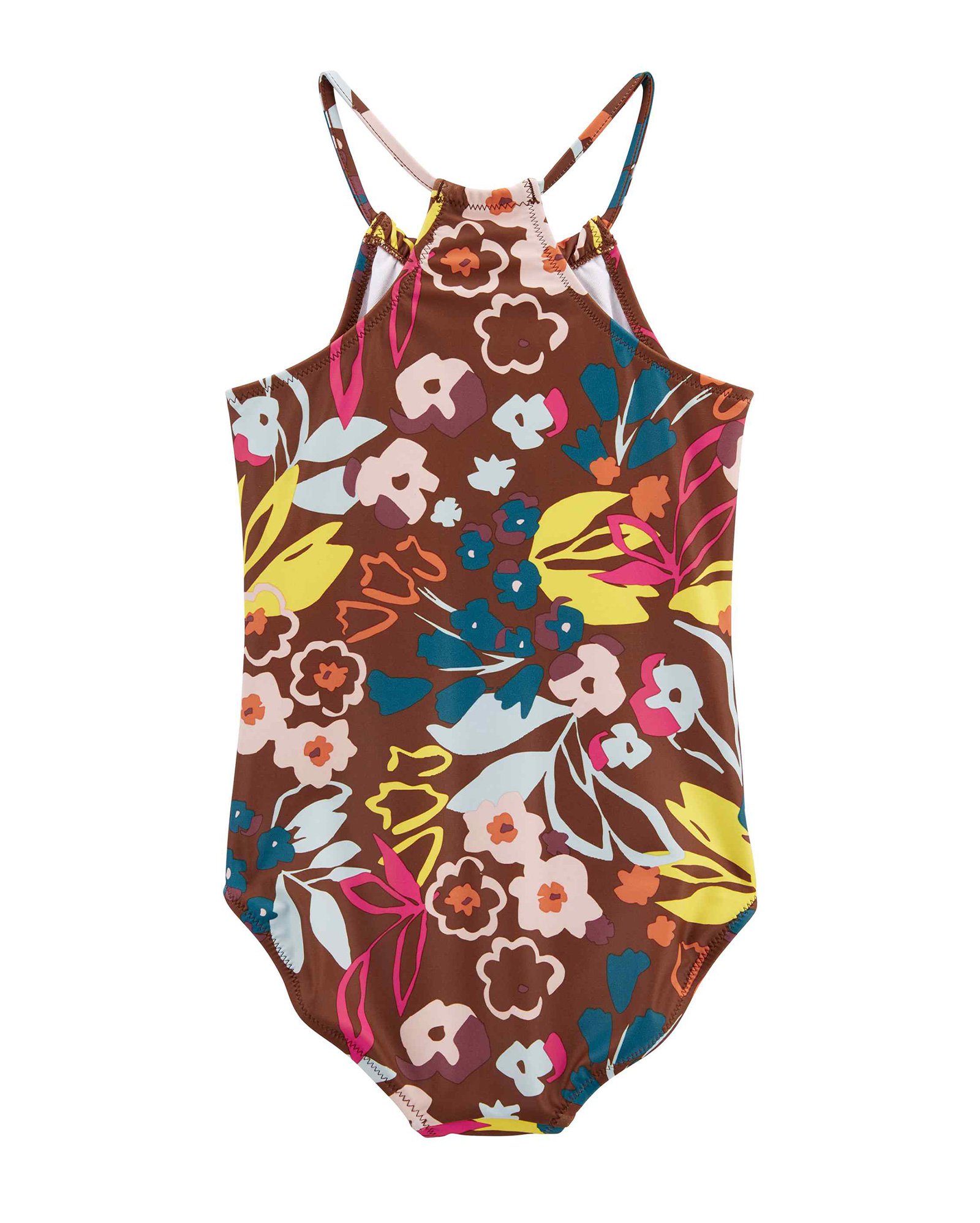 Maiô infantil floral marrom | Carter's