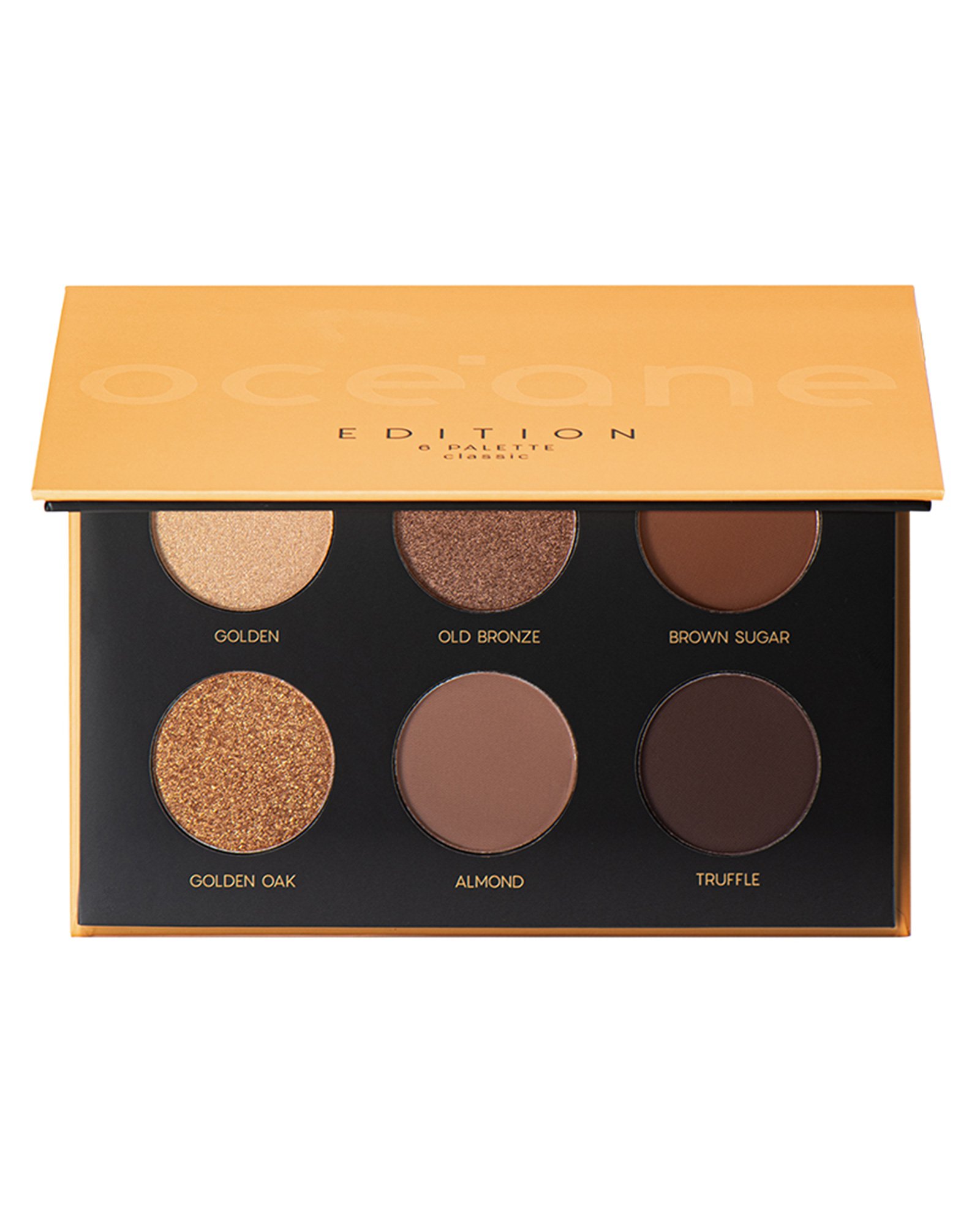 Paleta de sombras 6 cores Classic 7,8g multicor | Océane