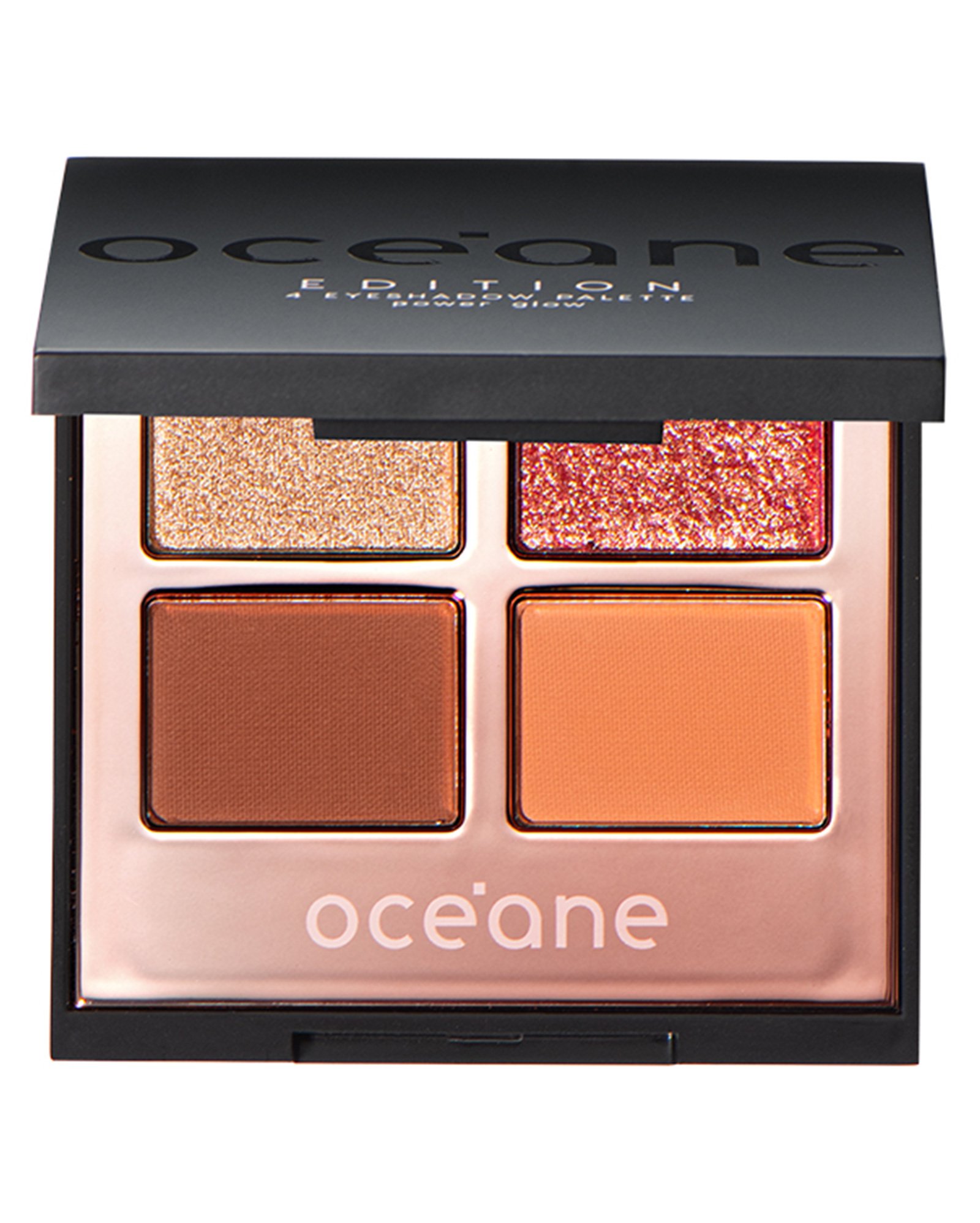 Paleta de sombras 4 cores Power Glow 4,5g multicor | Océane