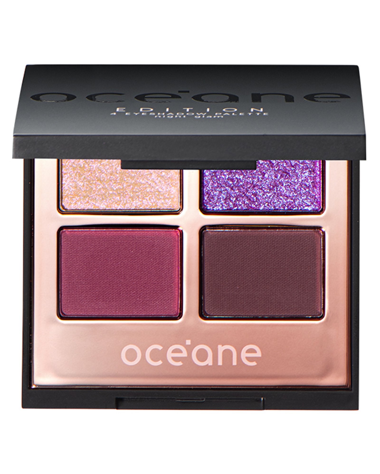 Paleta de sombras 4 cores Night Glam 4,5g multicor | Océane