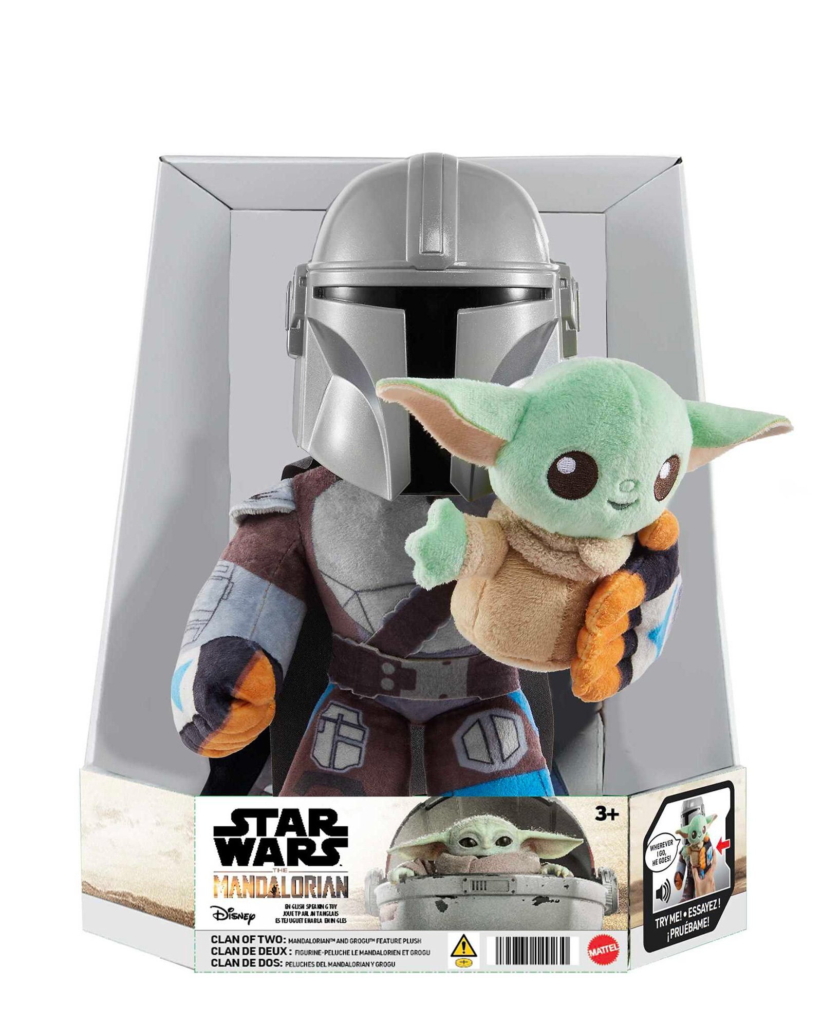 Boneco de pelúcia The Mandalorian Grogu 1085 12 | FANLAB