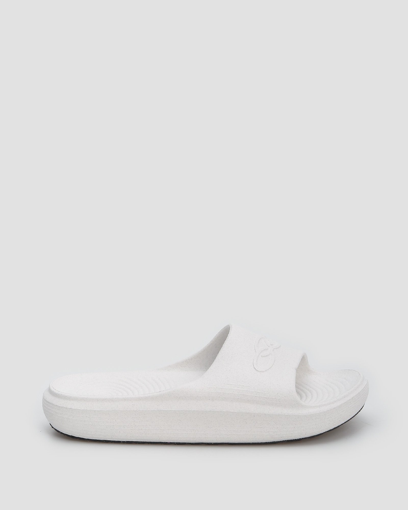 Chinelo masculino slide Sereno 54104269 preto - Branco | Olympikus