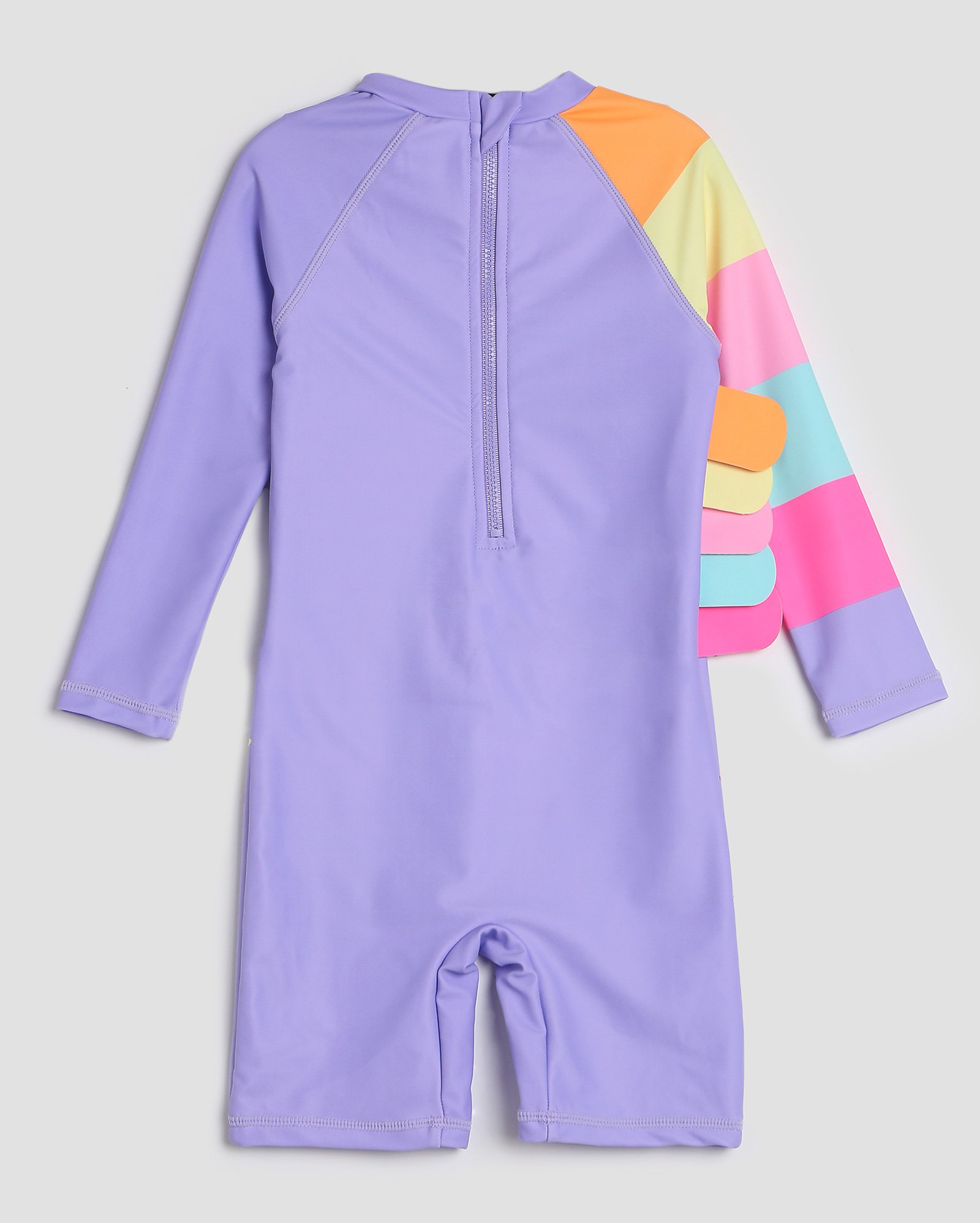 Macaquinho de praia infantil raglan de unicórnio 1-4A lilás | Accessori by Riachuelo