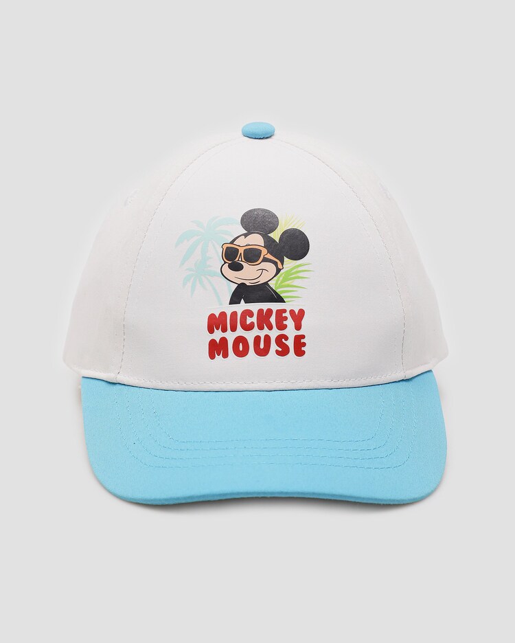 Riachuelo Boné infantil aba curva Mickey Mouse branco Disney