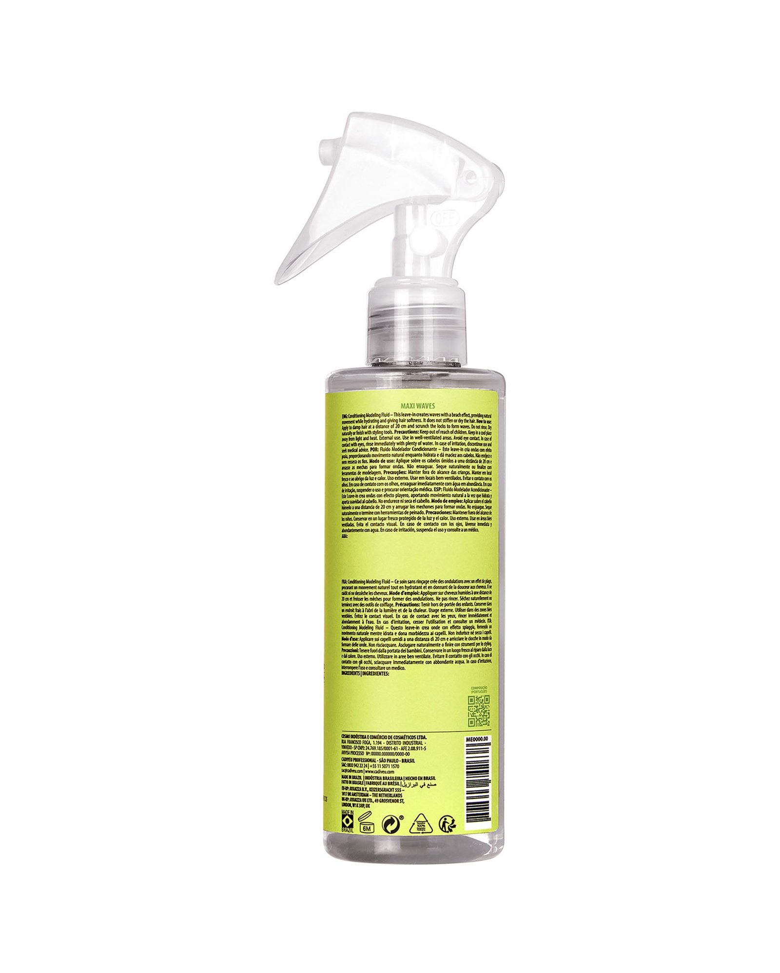 Finalizador condicionante maxi ondas bossa nova 200ml | Cadiveu