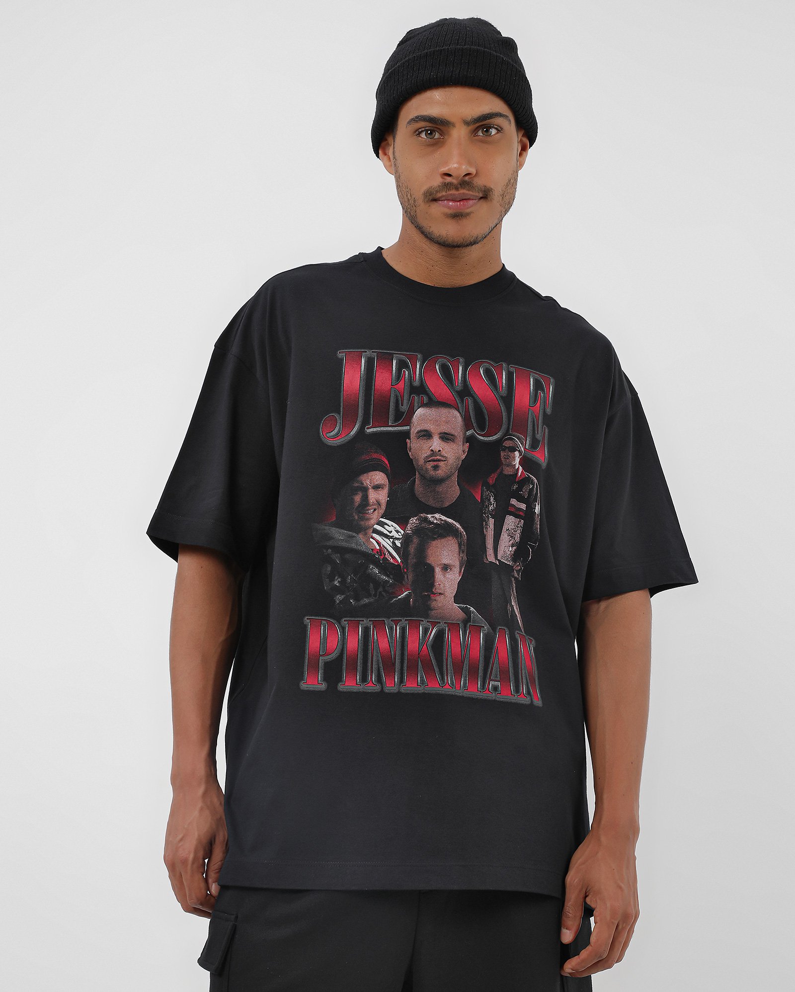 Camiseta masculina Jesse Pinkman preta | FANLAB