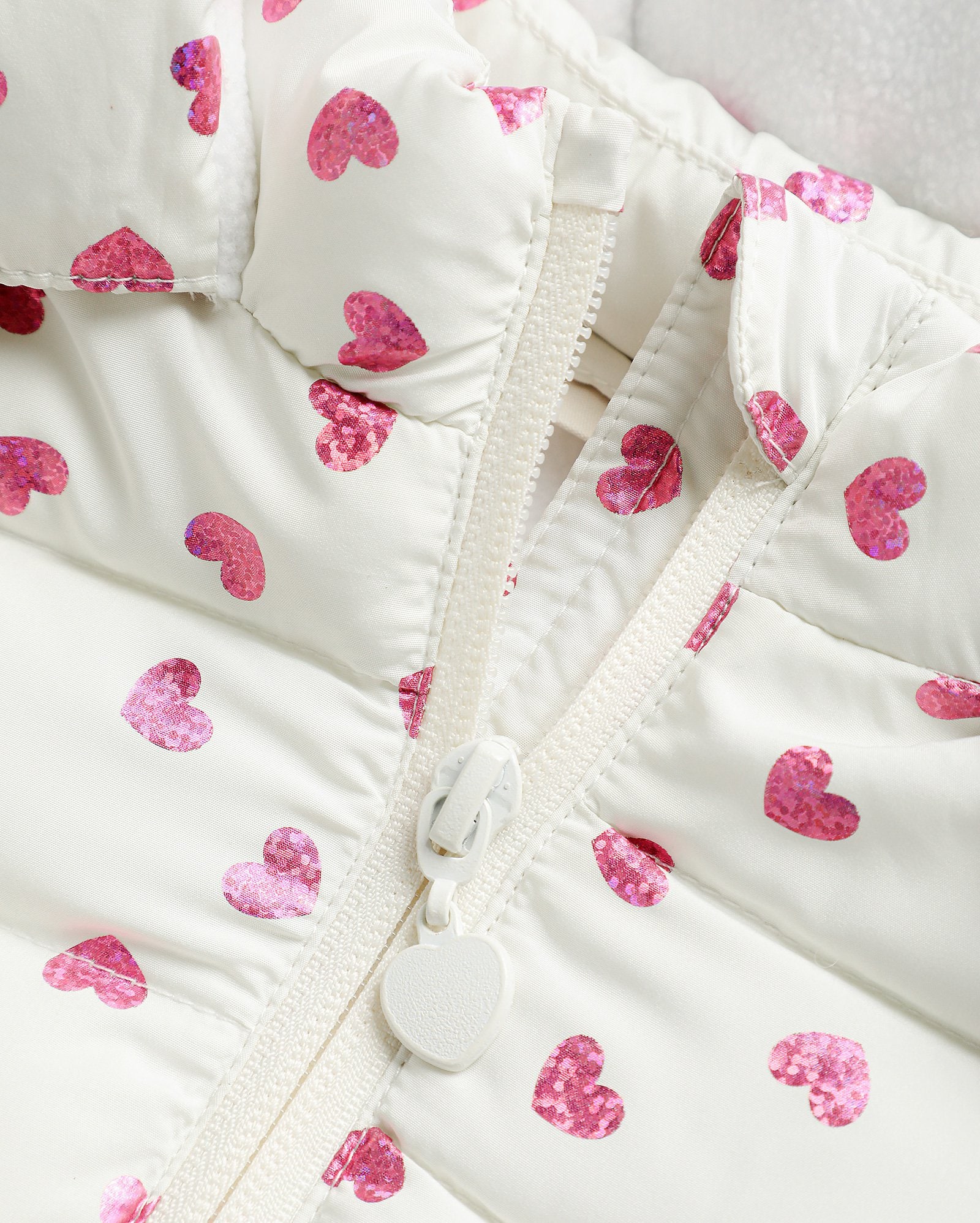 Jaqueta Infantil Jaqueta Branca Riachuelo Riachuelo Jaqueta Puffer