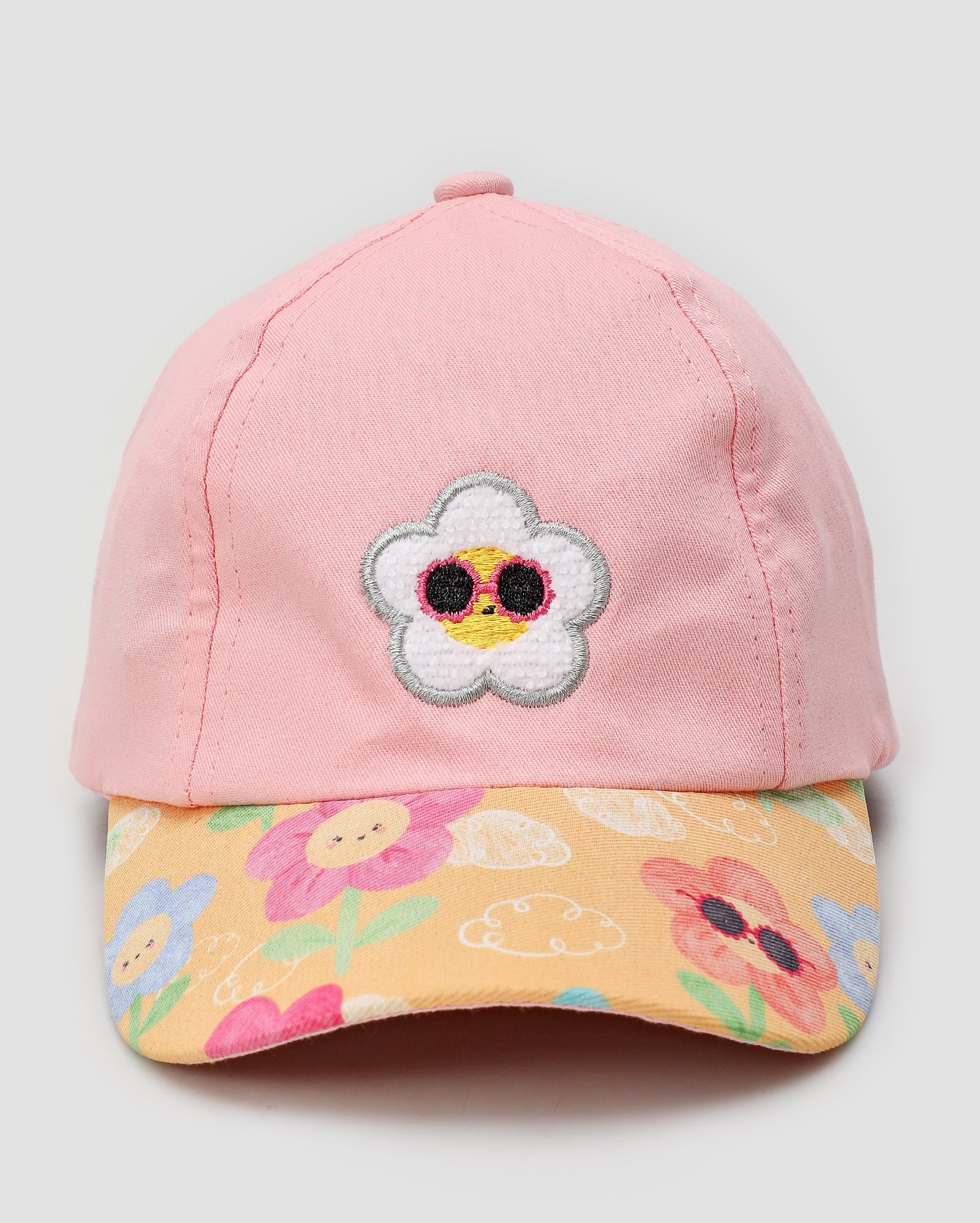 Riachuelo | Boné infantil aba reta florzinha rosa
