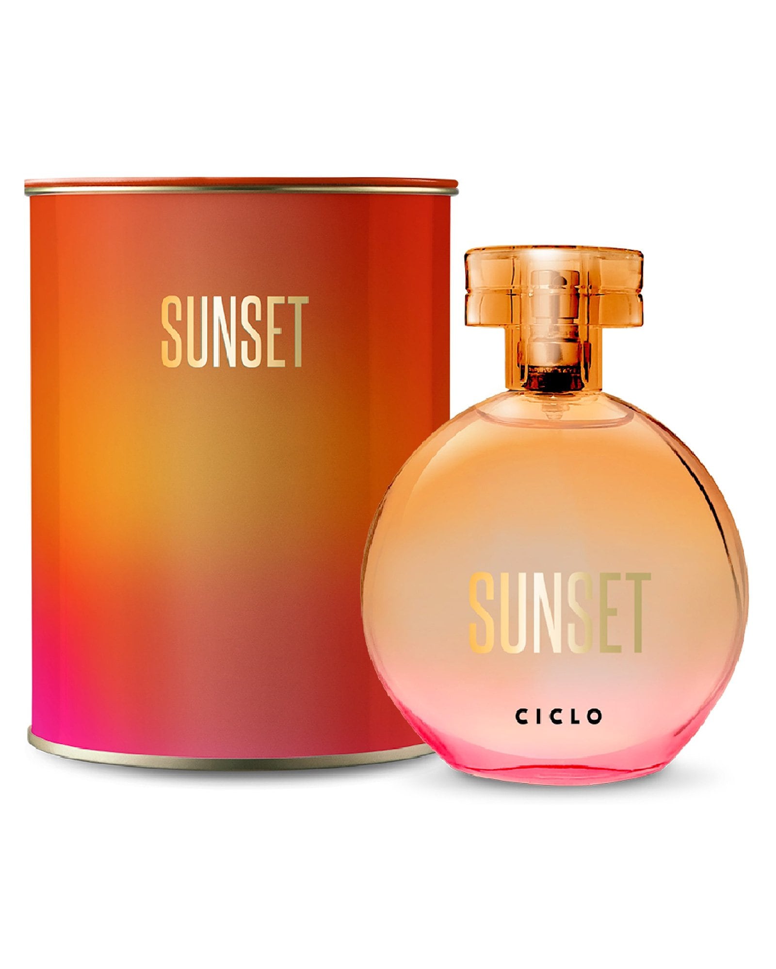 Riachuelo | Deo colônia Sunset 100ml com lata laranja | Ciclo