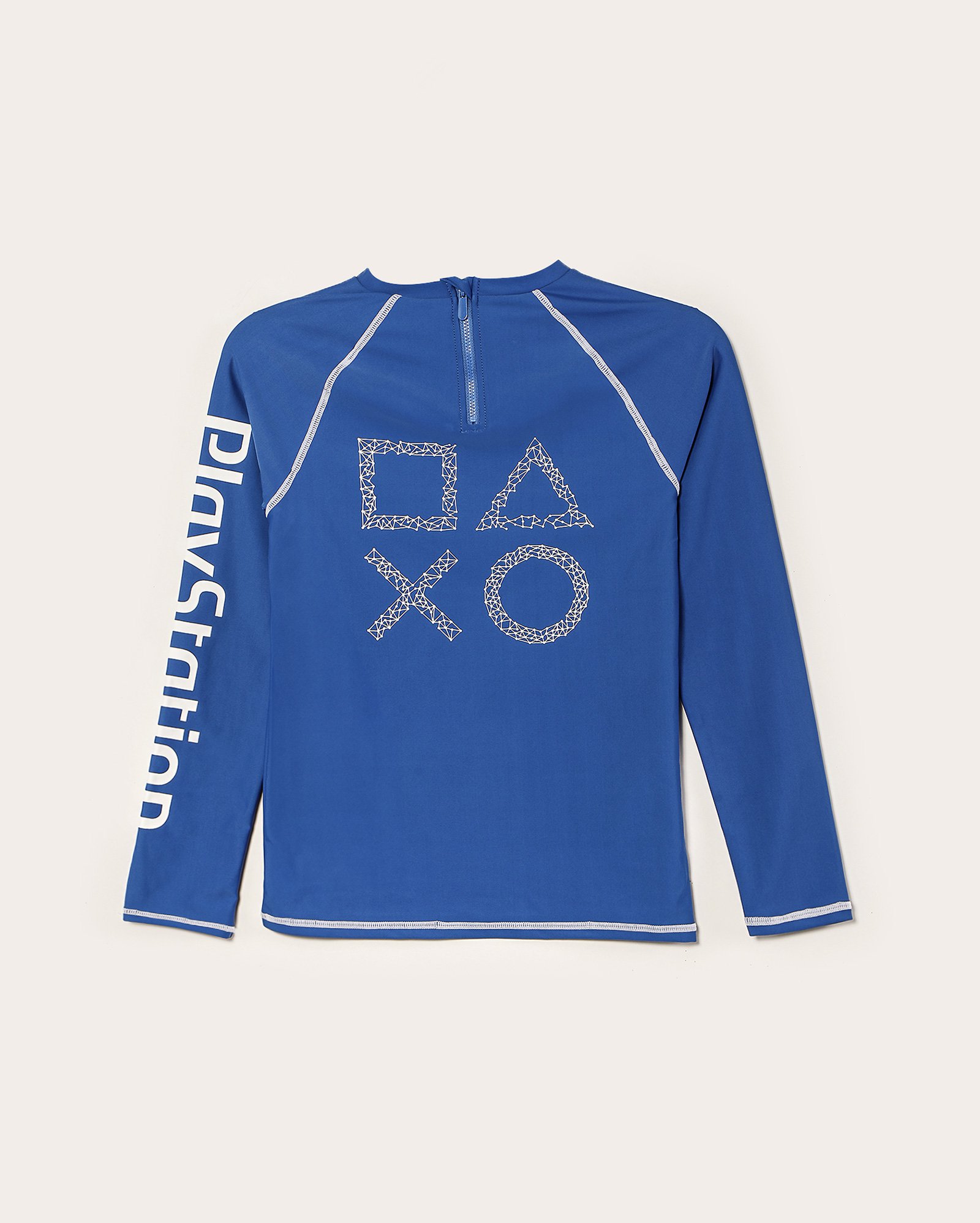 Camiseta de praia infatojuvenil Playstation 8-16A azul | Sony
