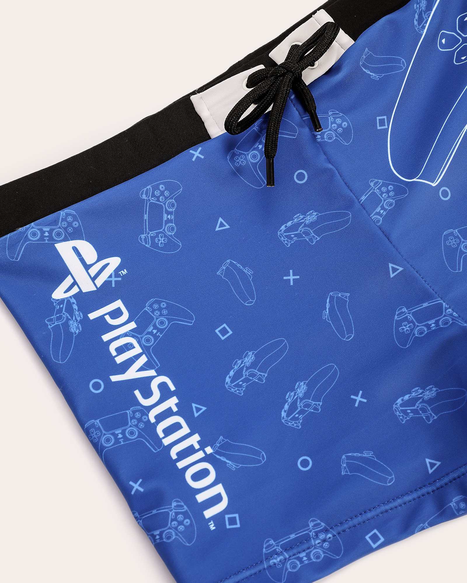 Sunga infantojuvenil boxer Playstation 8-16A azul | Sony