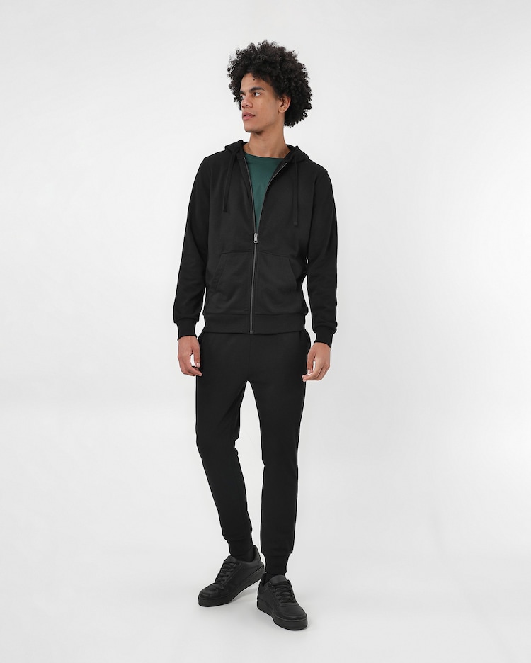 Riachuelo Calça de moletom masculina jogger com elástico Preto