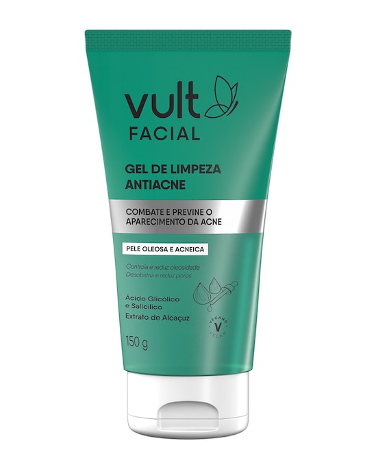 Gel de Limpeza Facial Anti-Acne Vult 150g