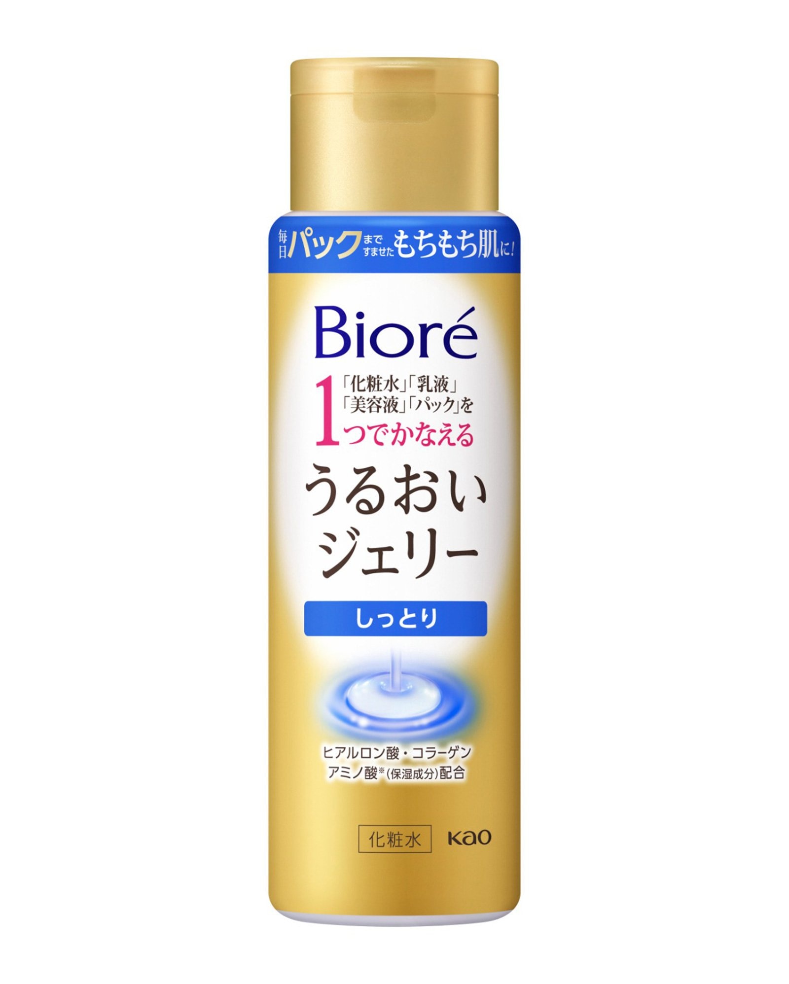 Loção hidratante facial Moisture Jelly Lotion 180ml | Bioré