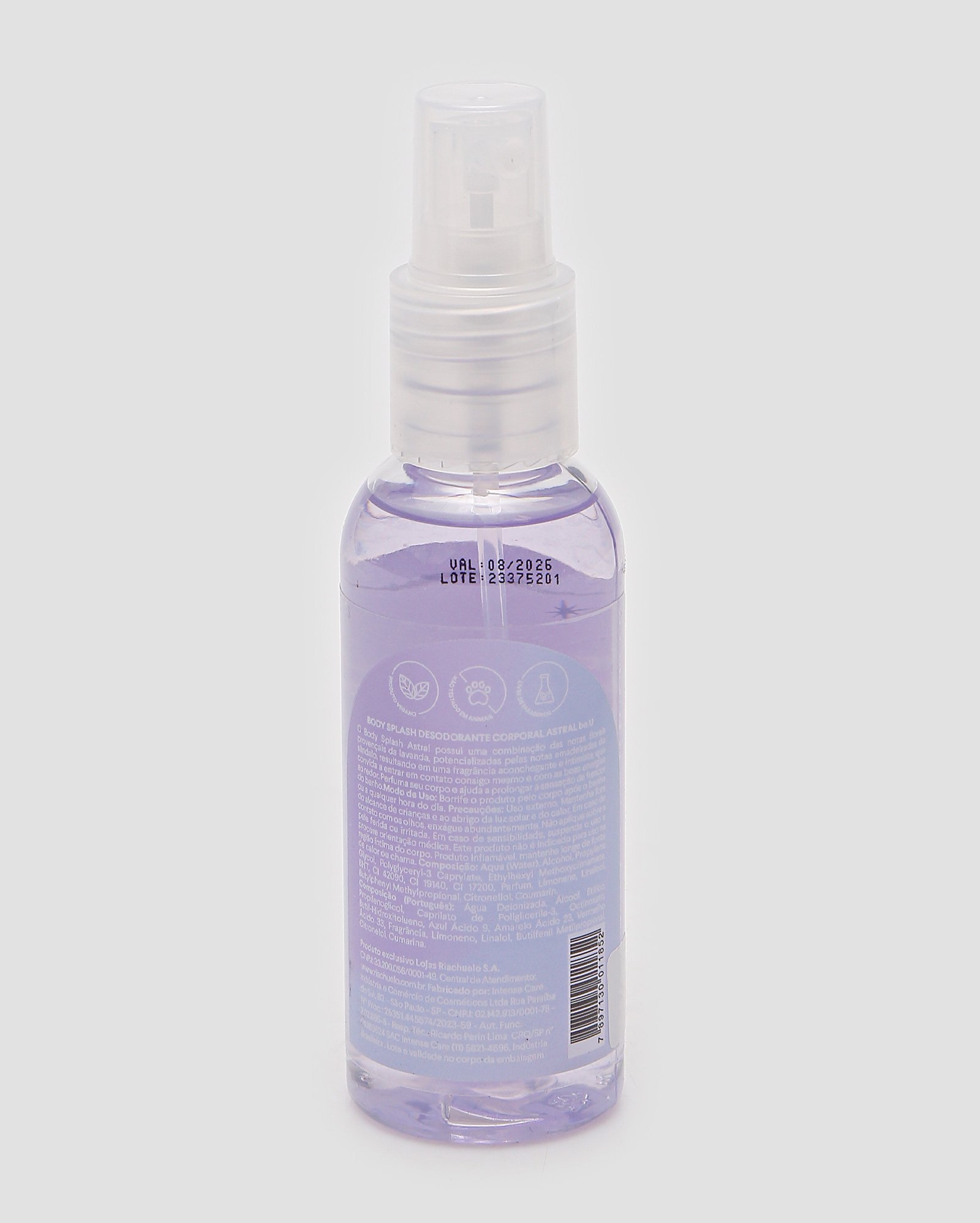 Body splash desodorante Astral 120ml | be.U by Riachuelo