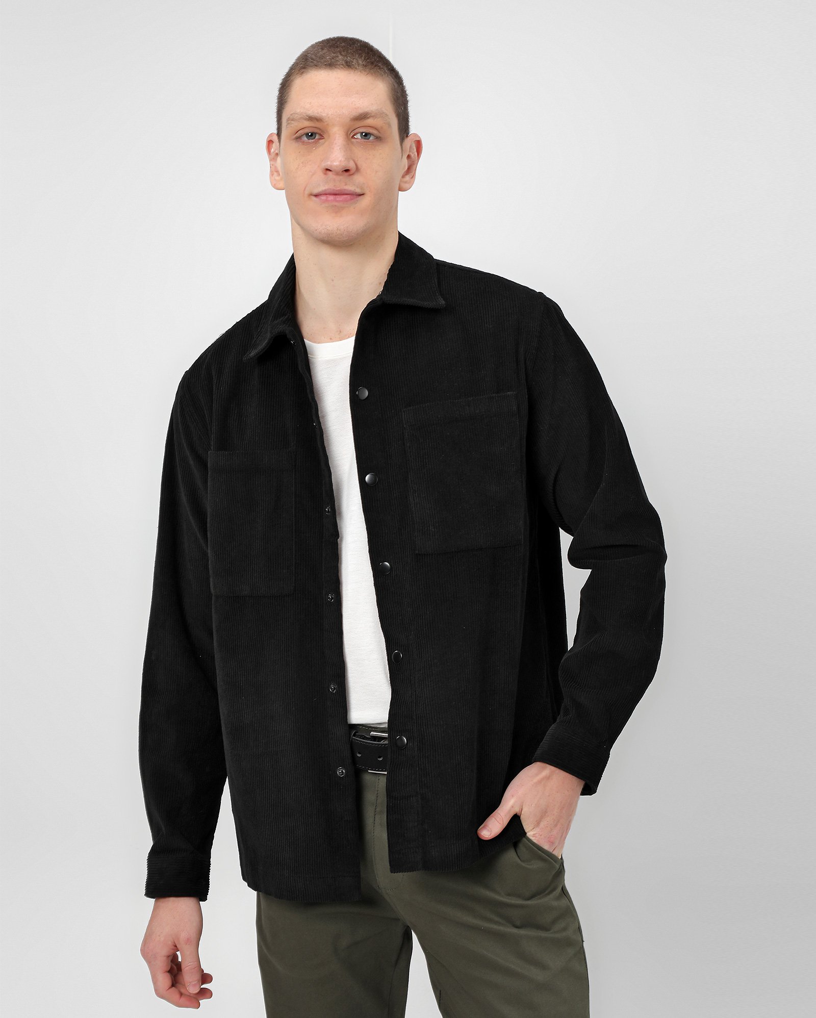 Jaqueta masculina veludo cotelê - Preto | Original by Riachuelo