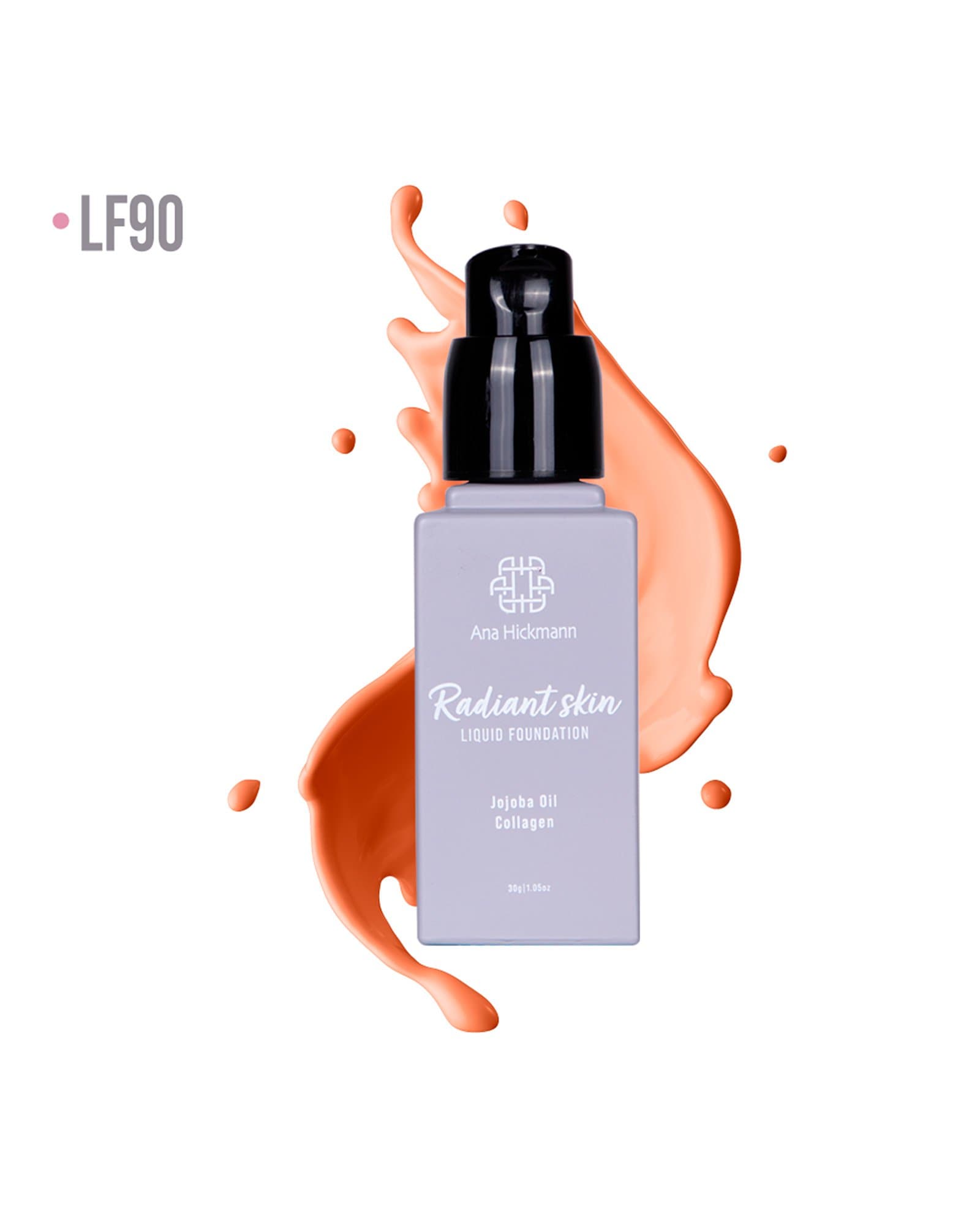 Base Liquid Foundation Radiant Skin 30g LF90 | Ana Hickmann