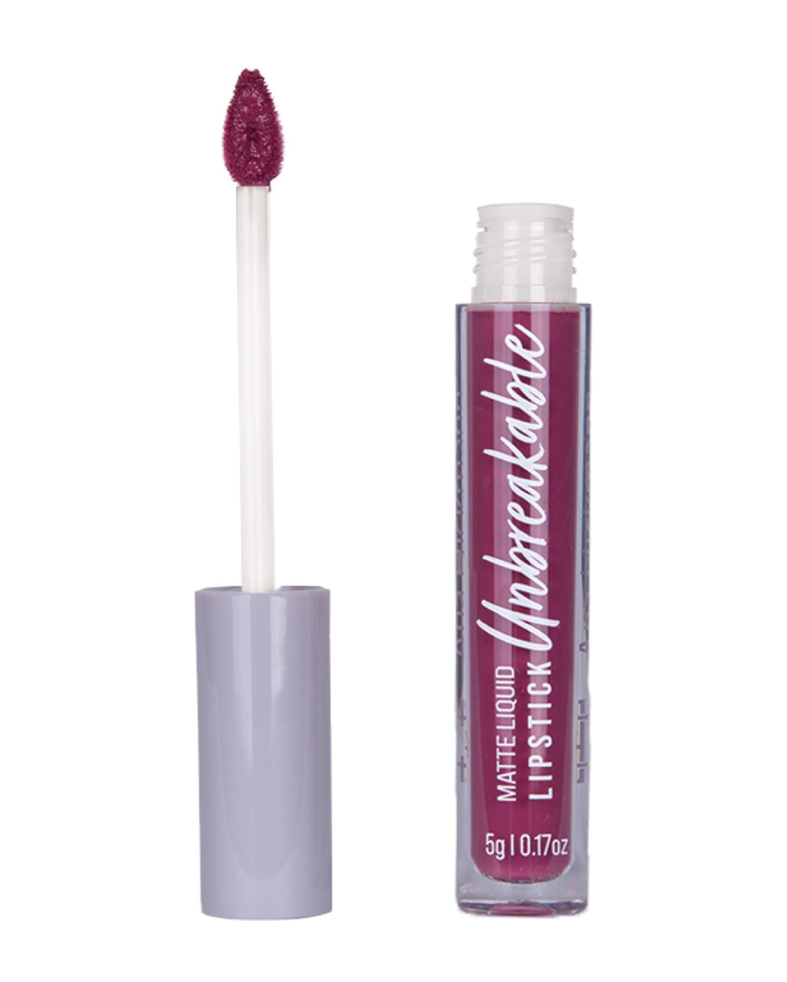 Batom líquido matte lipstick Unbreakable Carla 5g rosa | Ana Hickmann