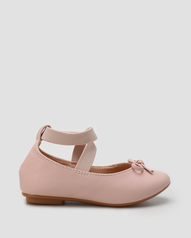 Riachuelo Sapatilha infantil bailarina com elástico rosa Riachuelo