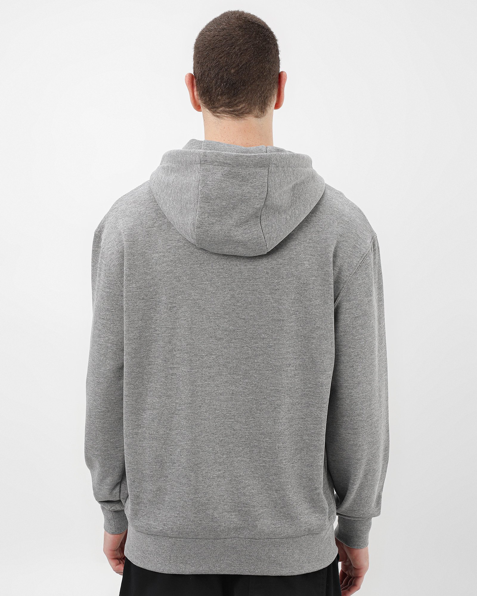 Blusa de moletom masculina com capuz city culture - Cinza