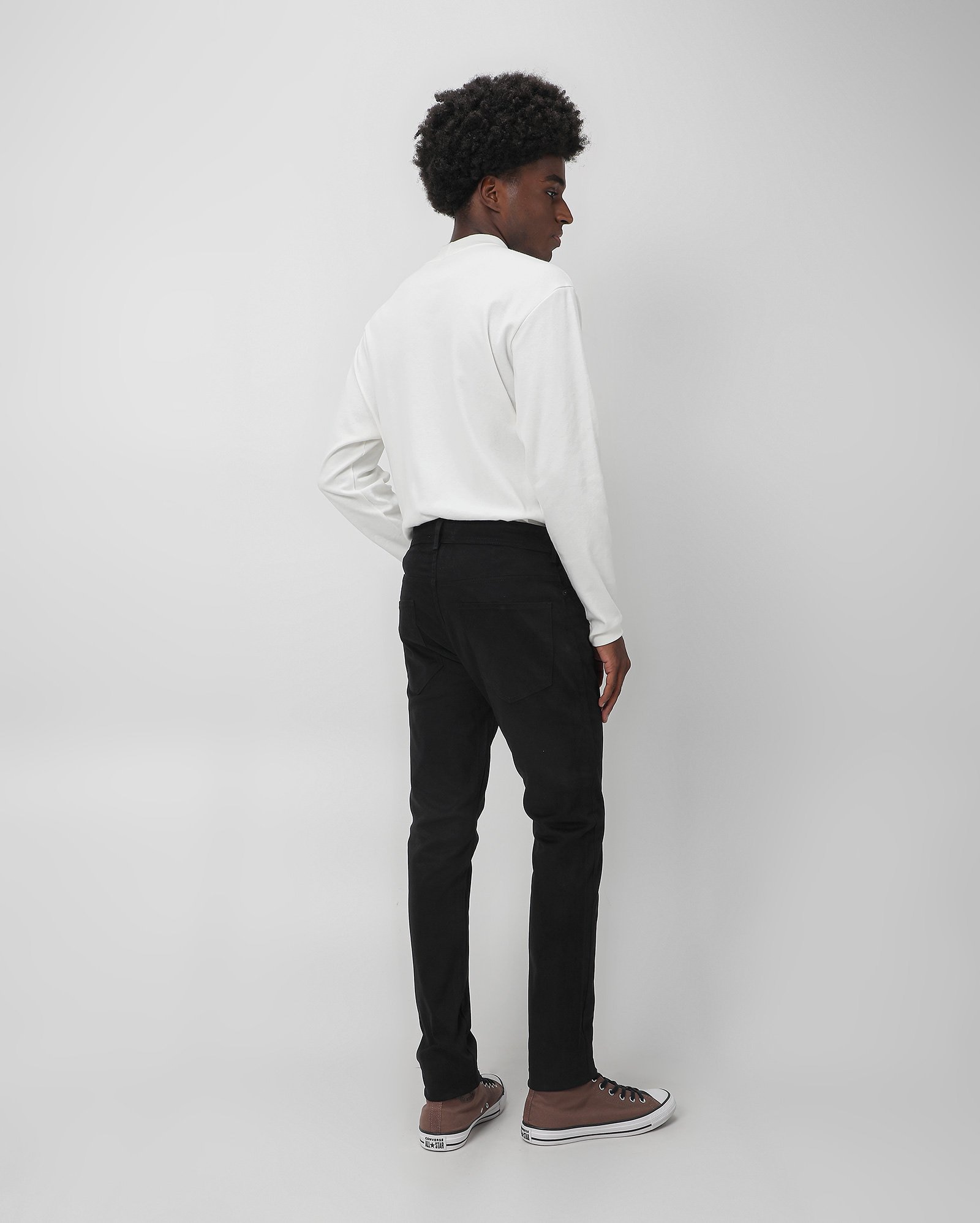 Calça jeans masculina Comfy skinny - Sarja Black | Pool Jeans