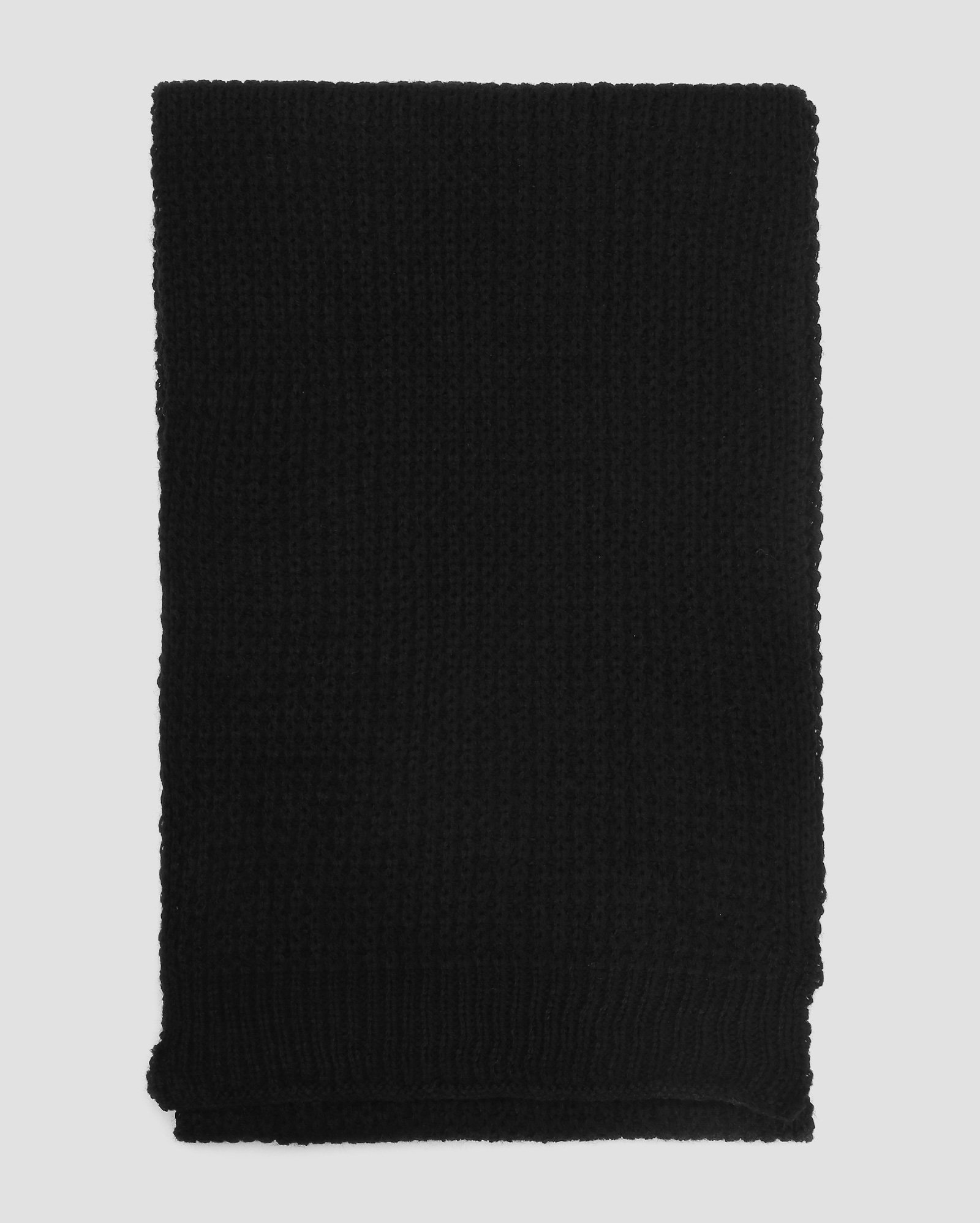 Cachecol masculino tradicional de tricot preto | Accessori by Riachuelo
