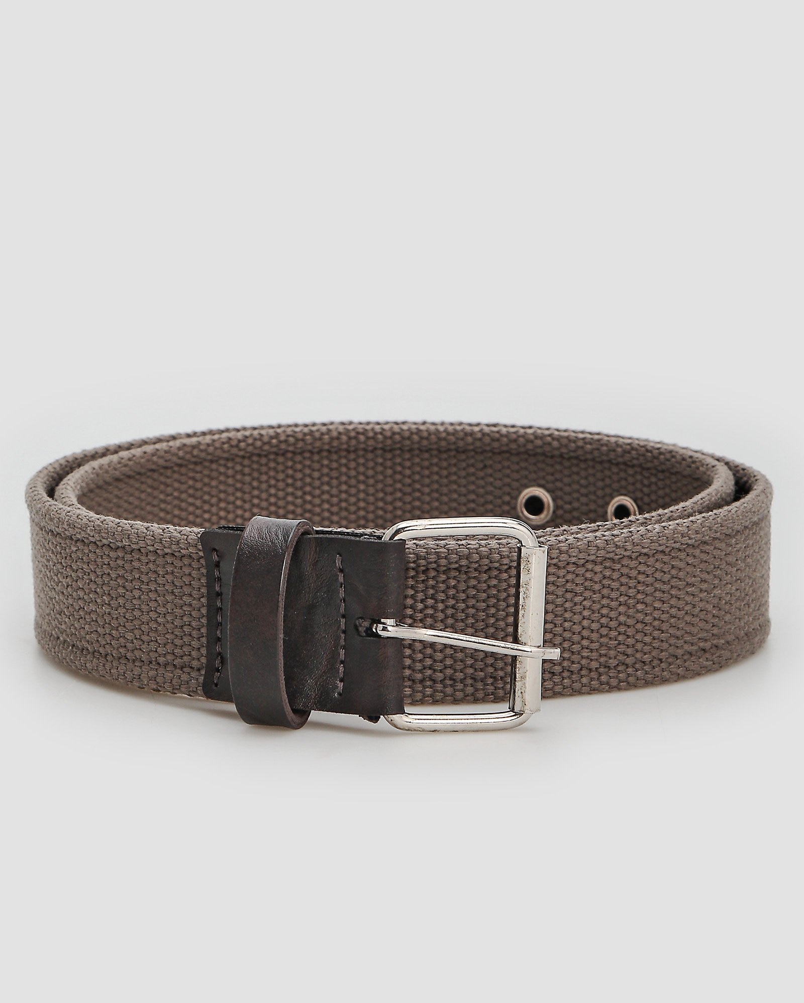 Cinto masculino em lona tradicional marrom | Accessori by Riachuelo