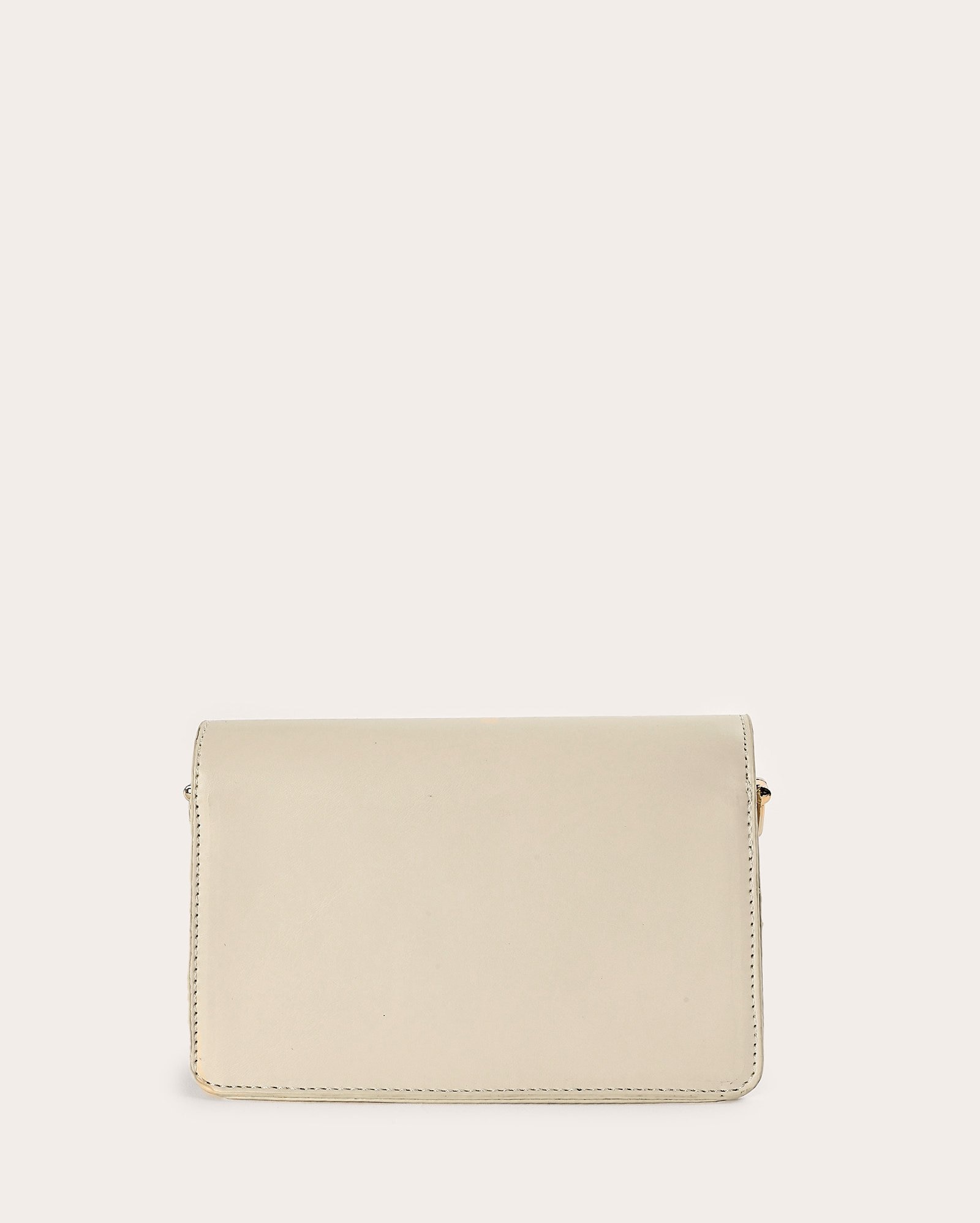 Bolsa crossbody de poliuretano alça longa - Off-white | Accessori by Riachuelo